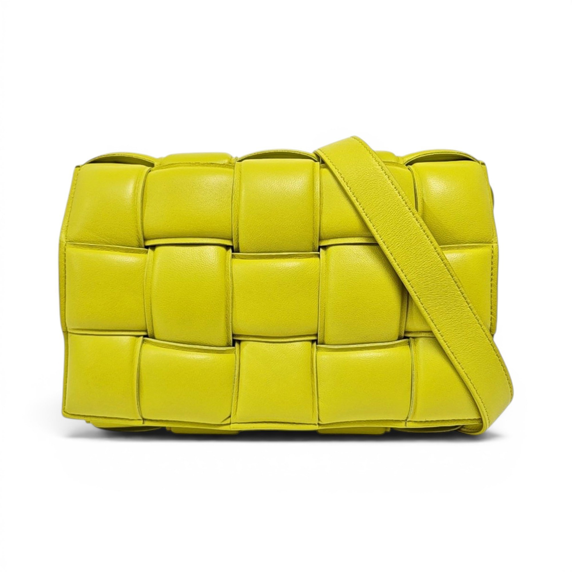 Cassette Padded leather crossbody bag