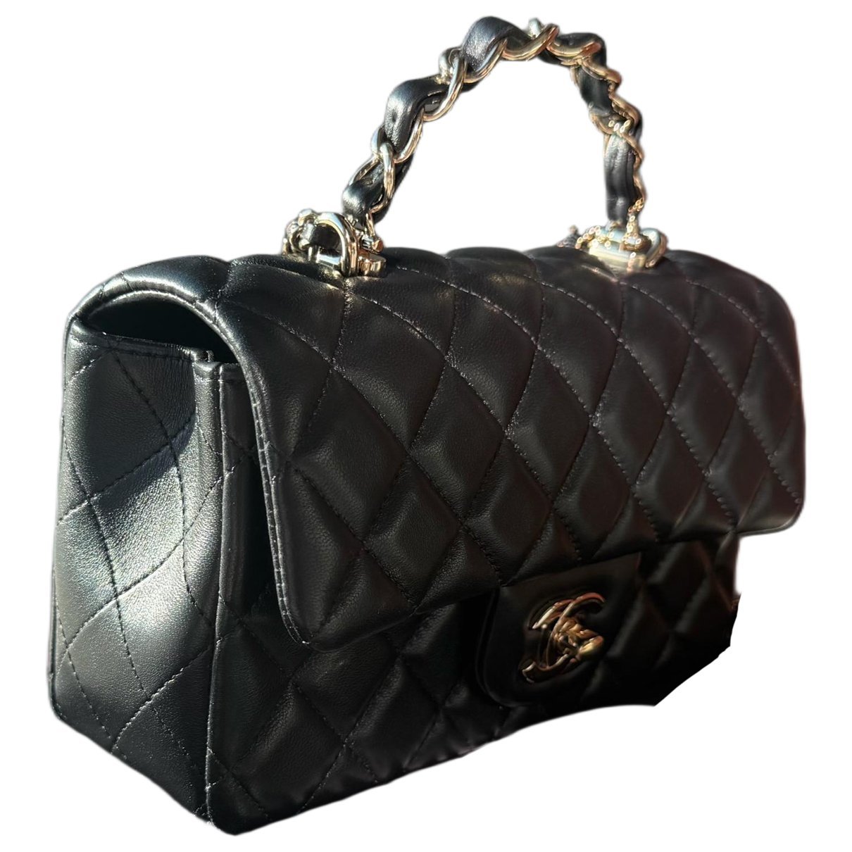 Coco Handle leather handbag