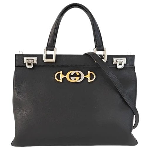 Zumi leather handbag