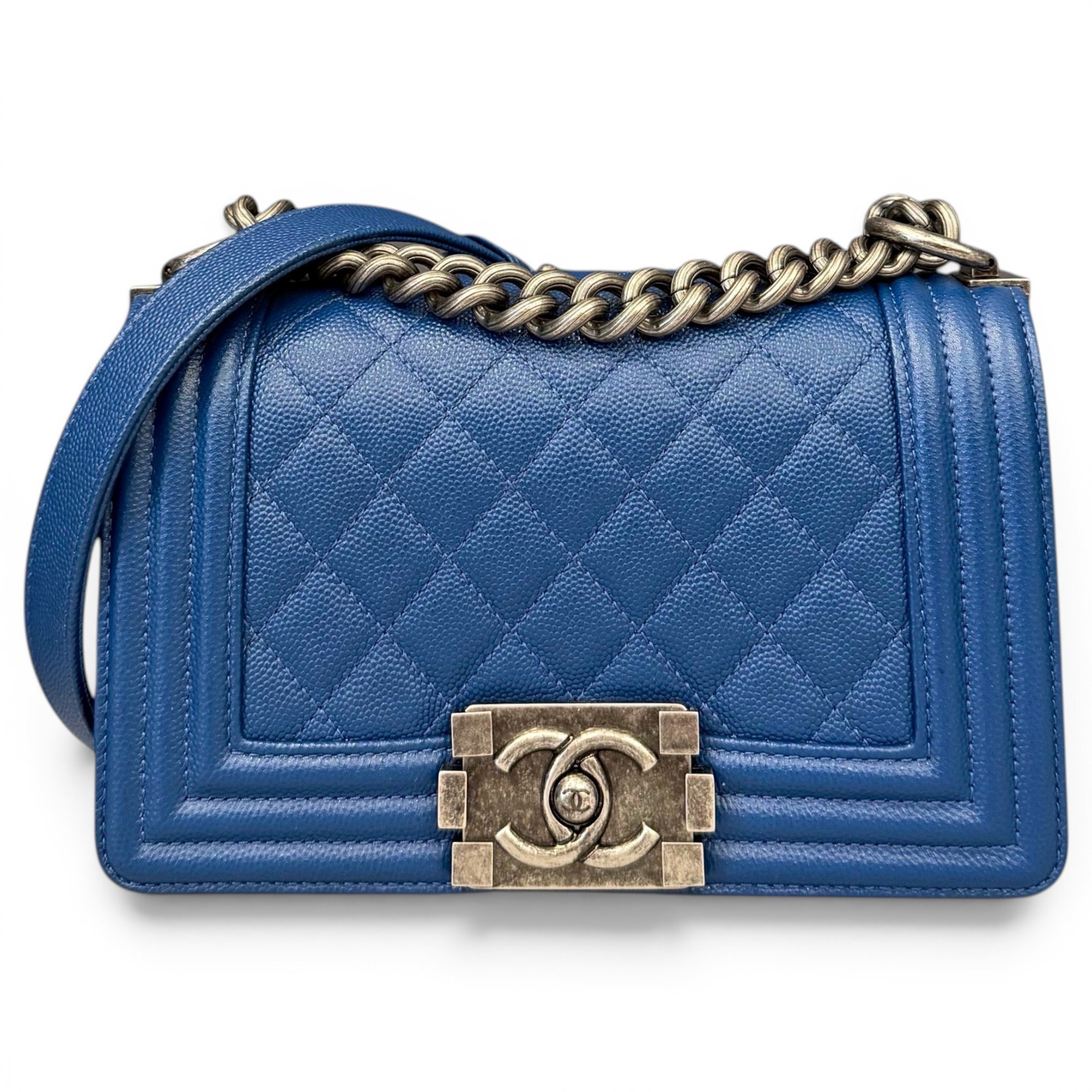 Boy pony-style calfskin handbag