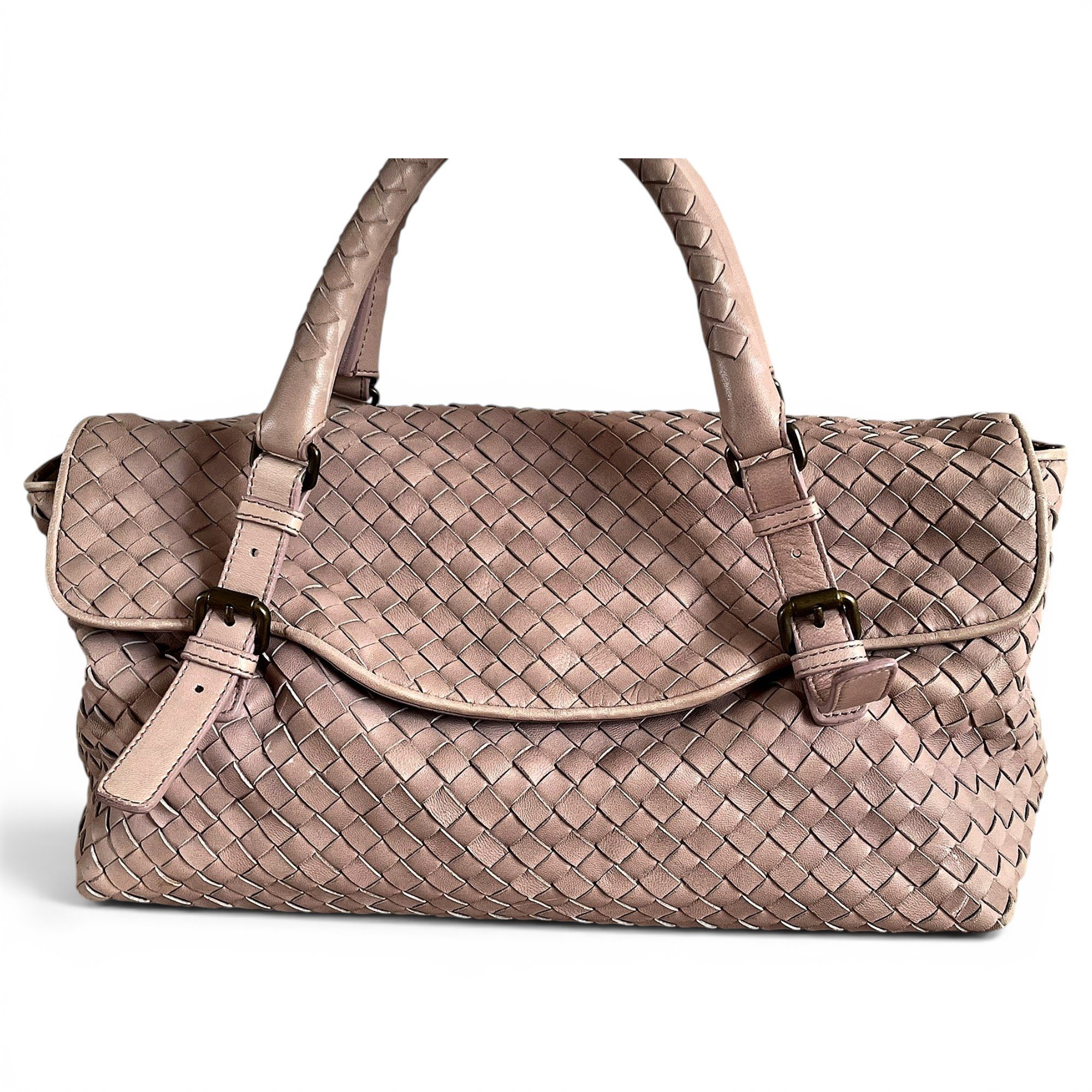 Leather handbag