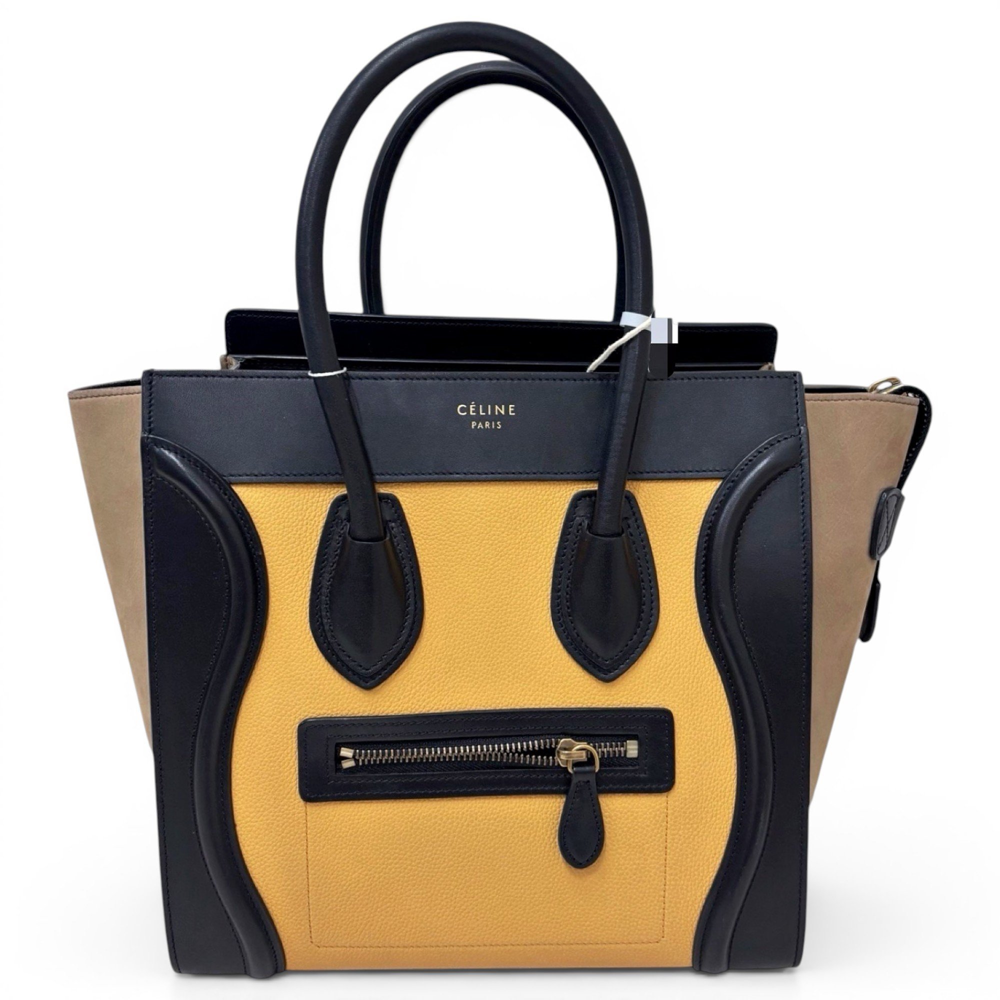 Luggage leather handbag