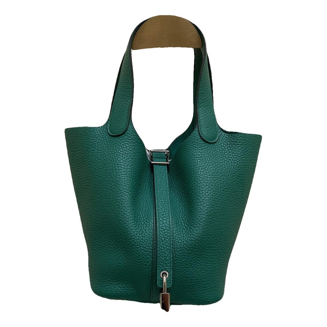 Picotin leather handbag
