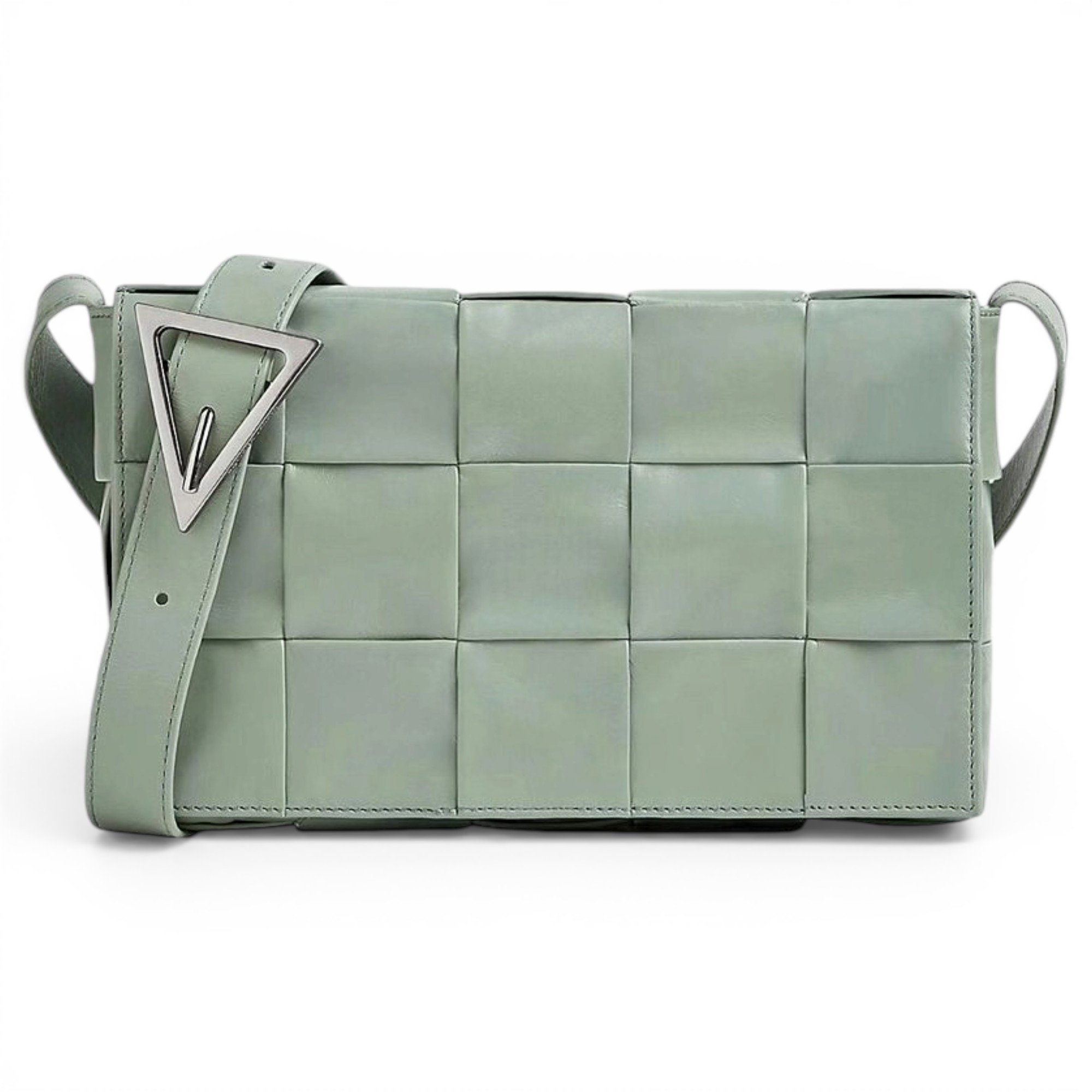 Cassette leather crossbody bag