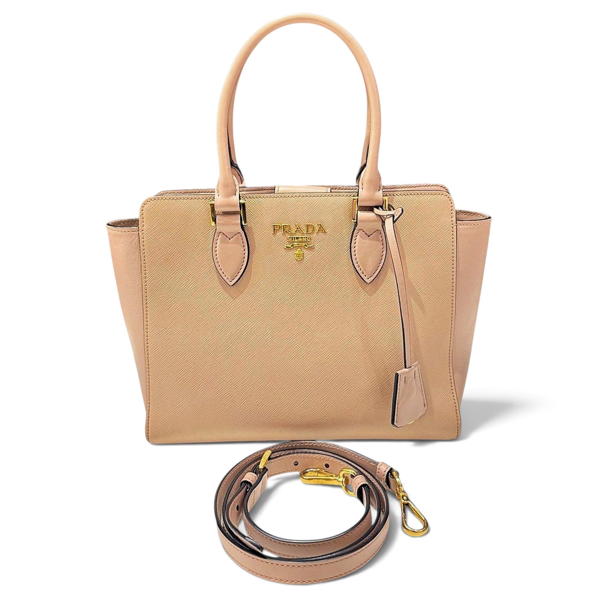 Galleria leather handbag