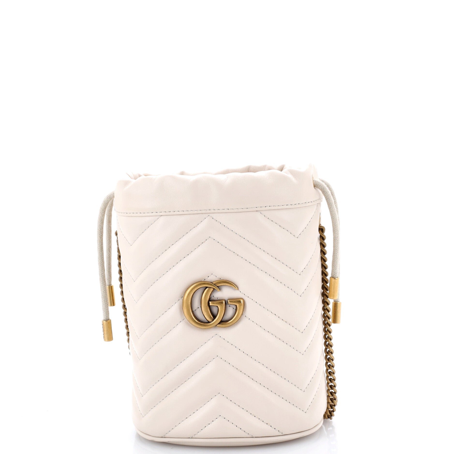 GG Marmont Bucket Bag Matelasse Leather Mini