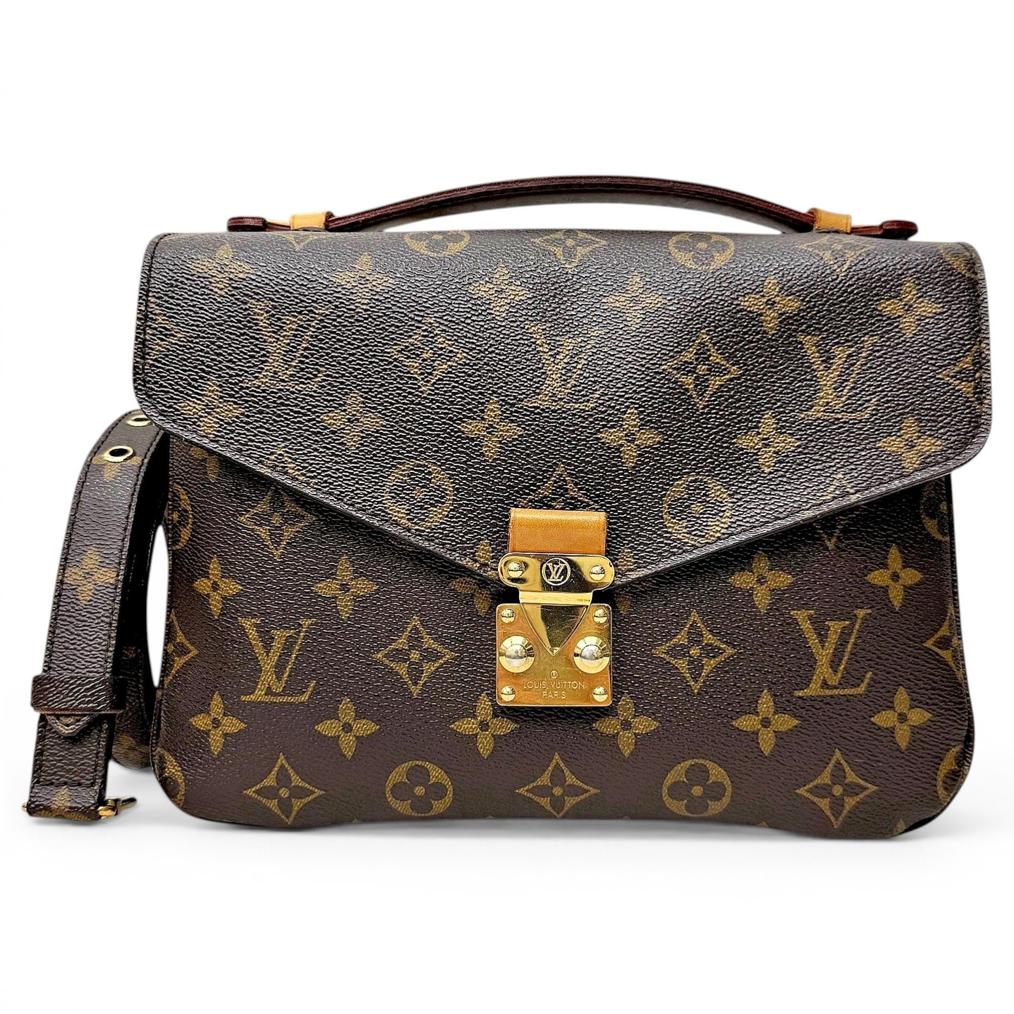 Metis leather handbag