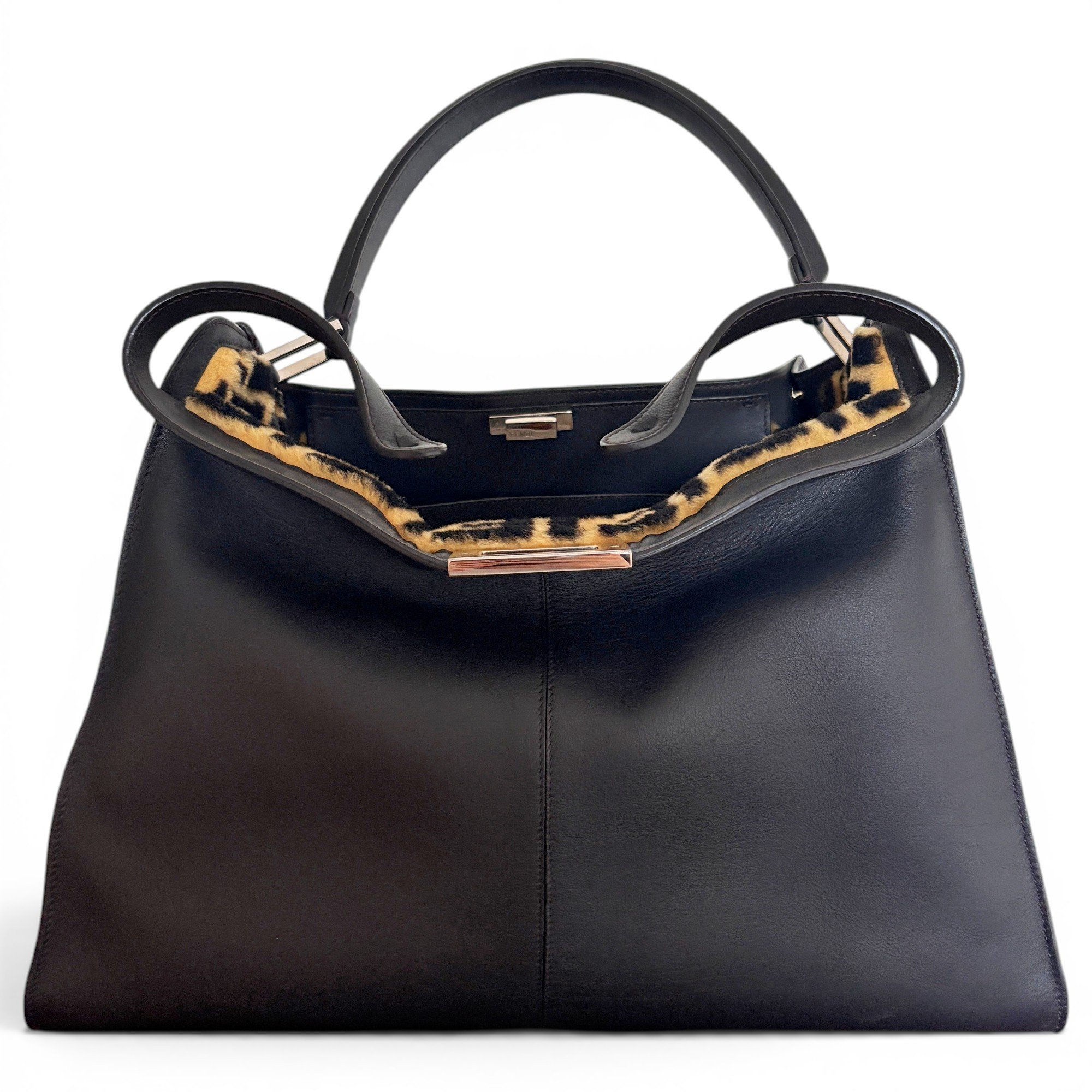Peekaboo X-Lite leather handbag