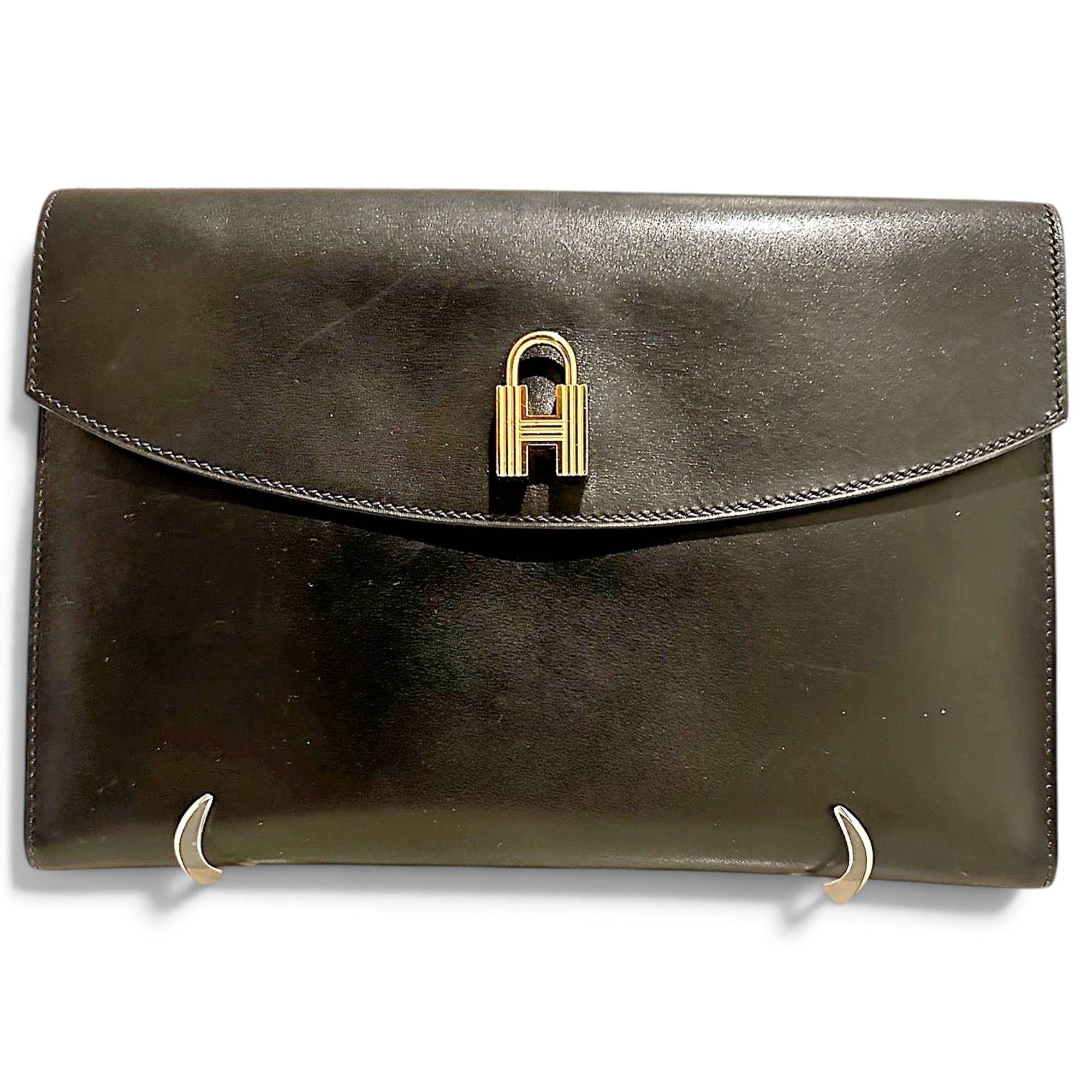 Hermes Goodlock Handbag Noir