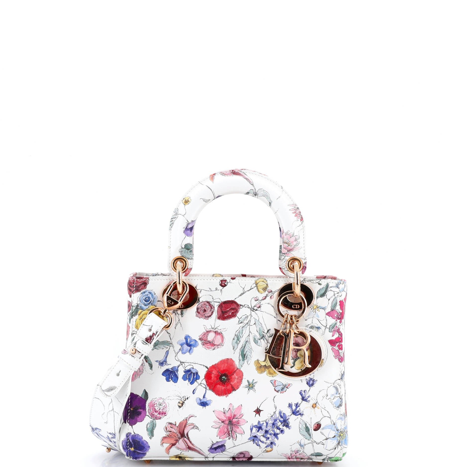 My ABCDior Lady Dior Bag Printed Leather Small