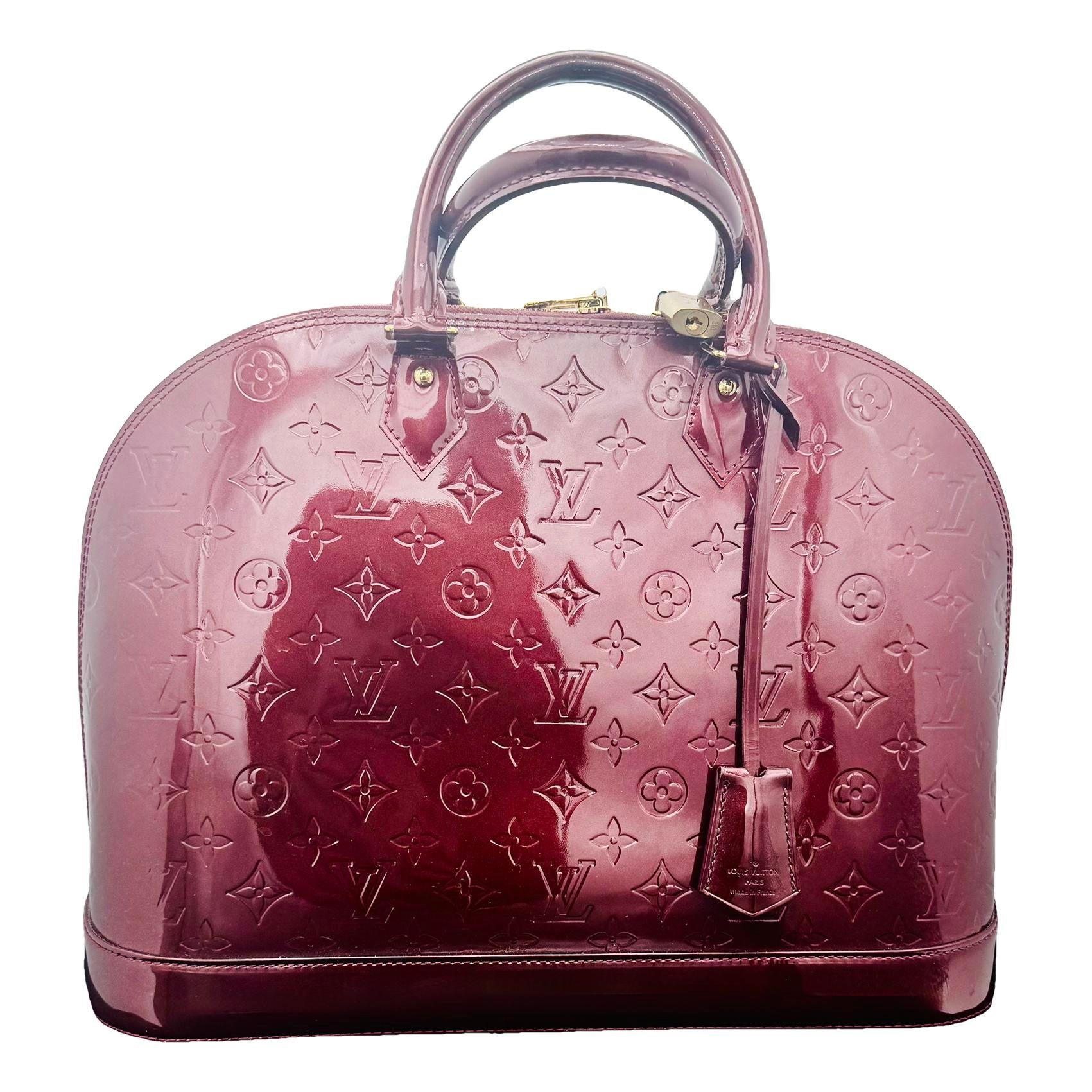 Alma patent leather handbag