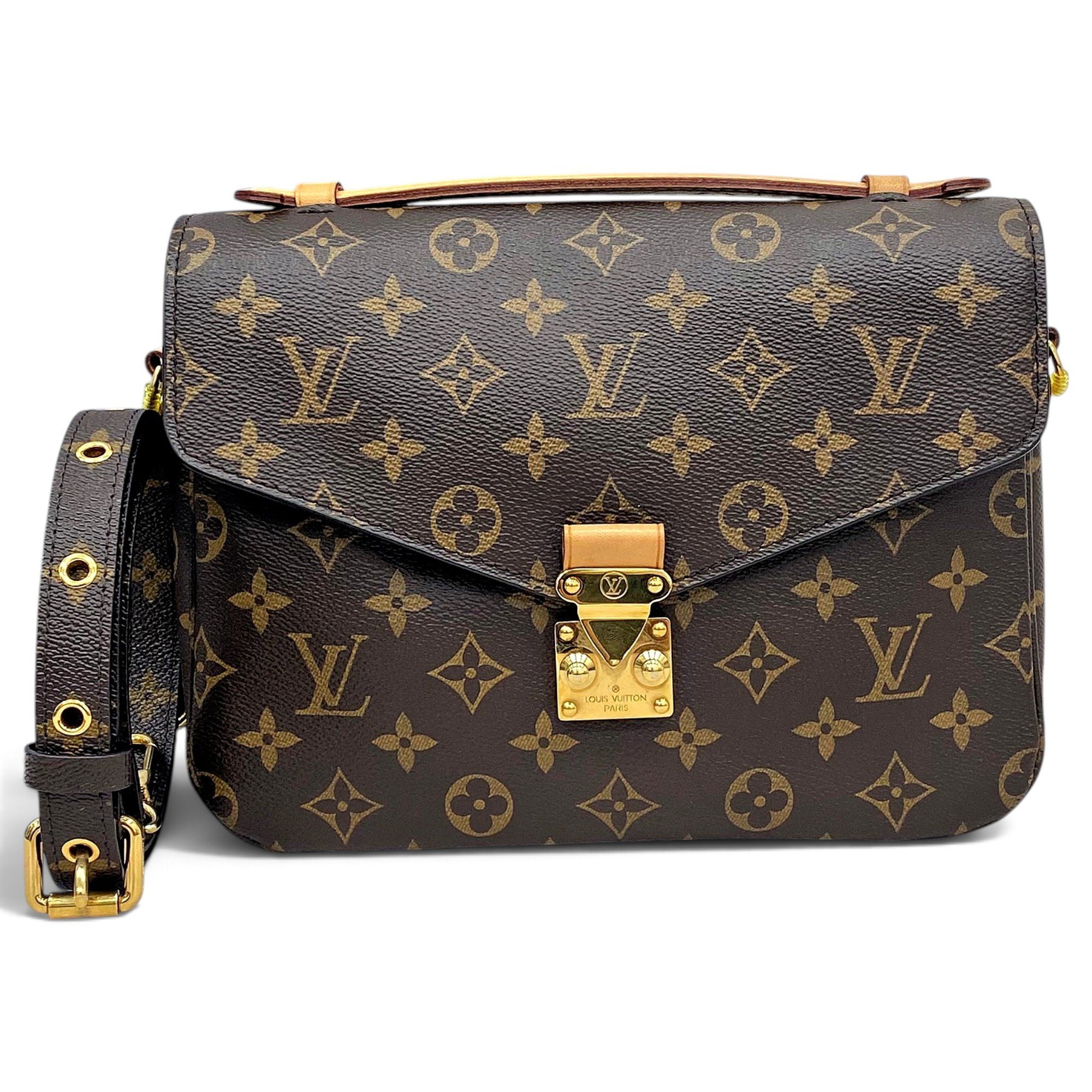 Metis leather handbag