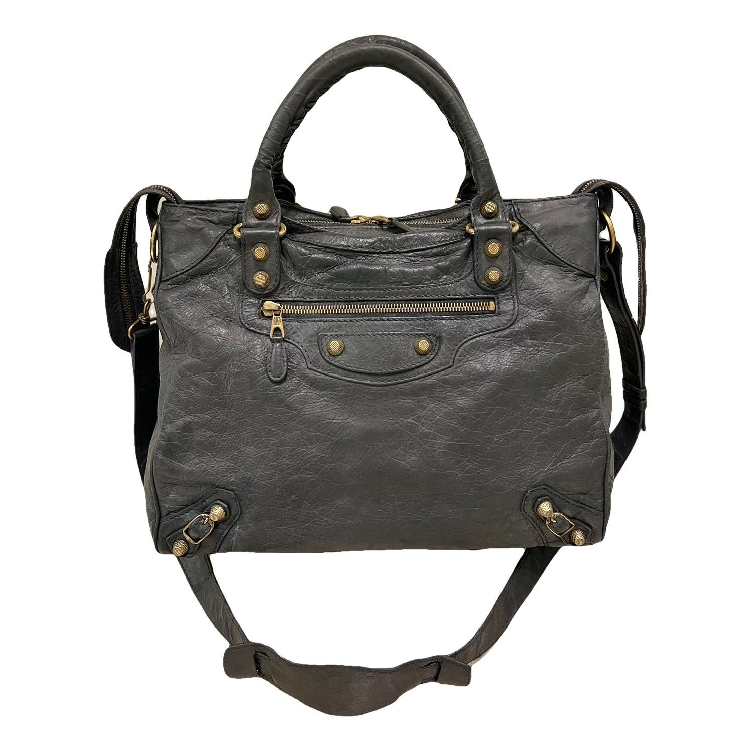 Vélo leather handbag