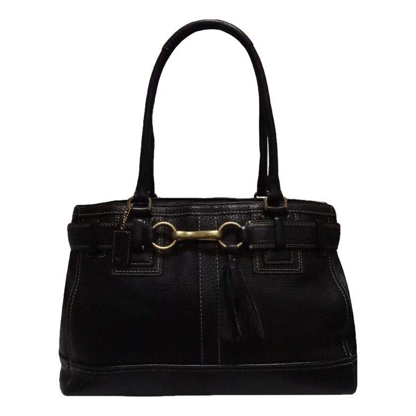 Leather satchel