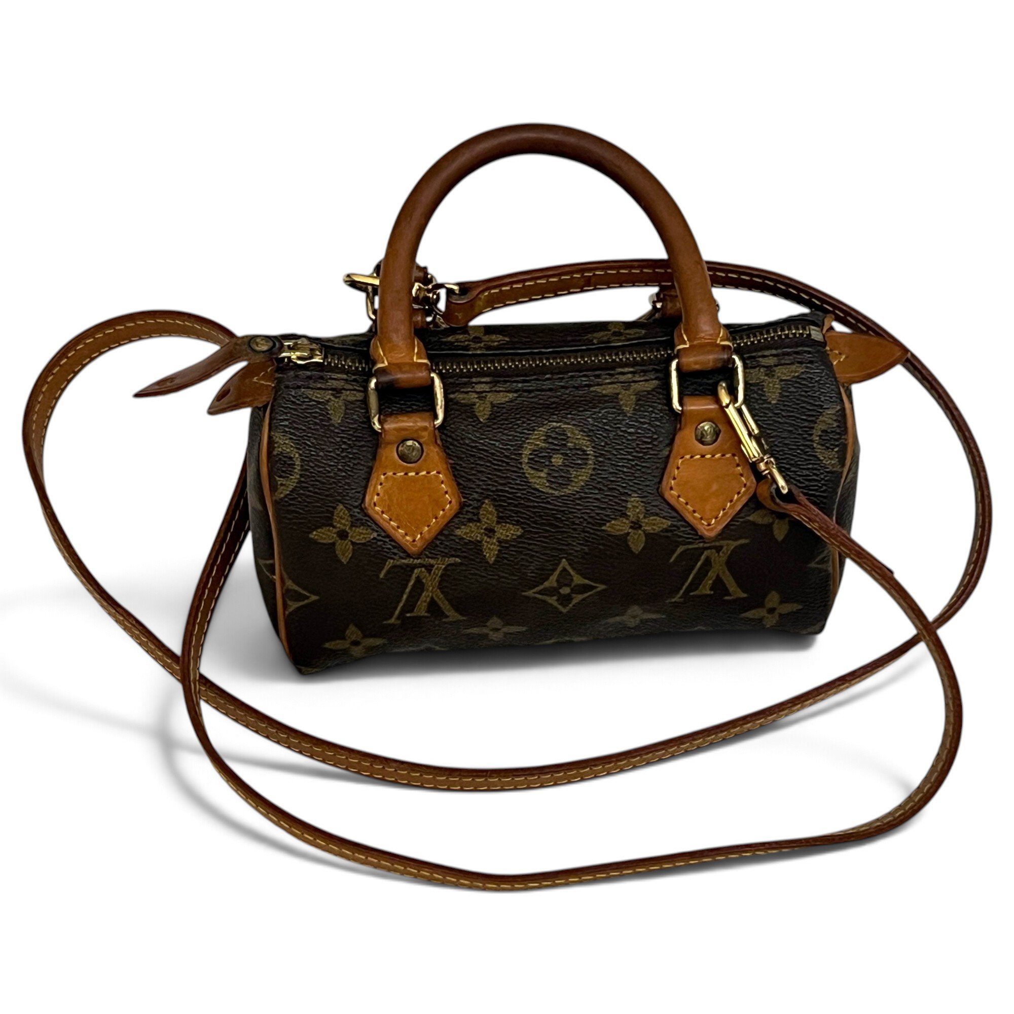 Nano Speedy / Mini HL leather mini bag