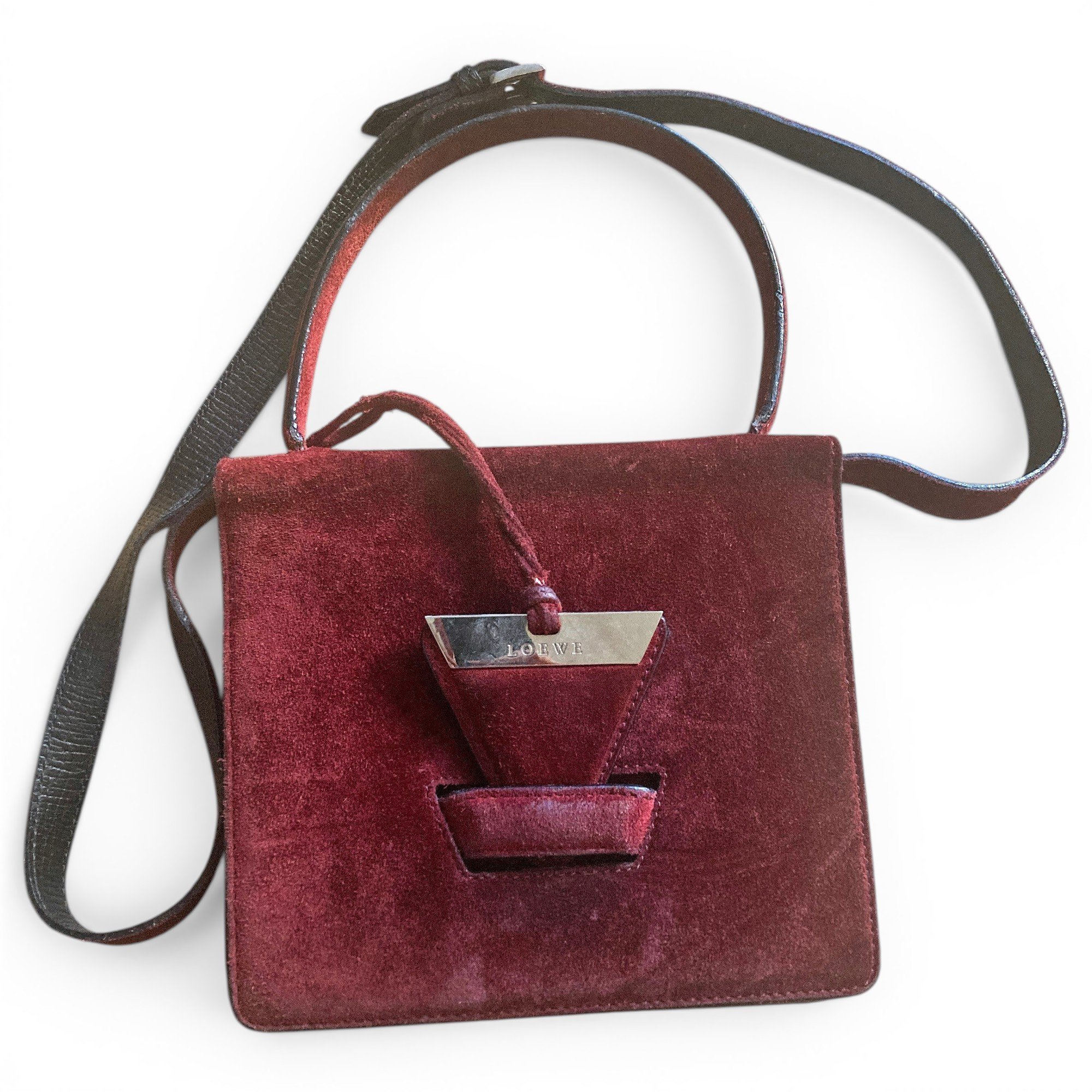 Barcelona leather handbag