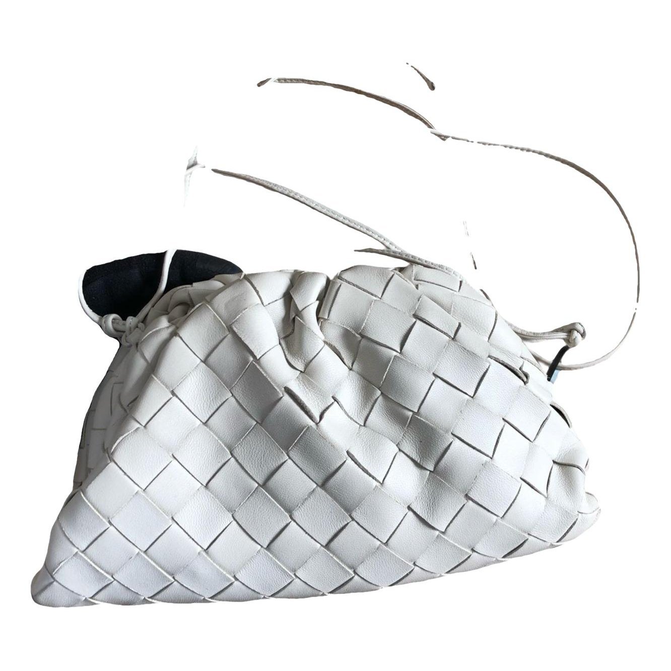 Pouch leather handbag