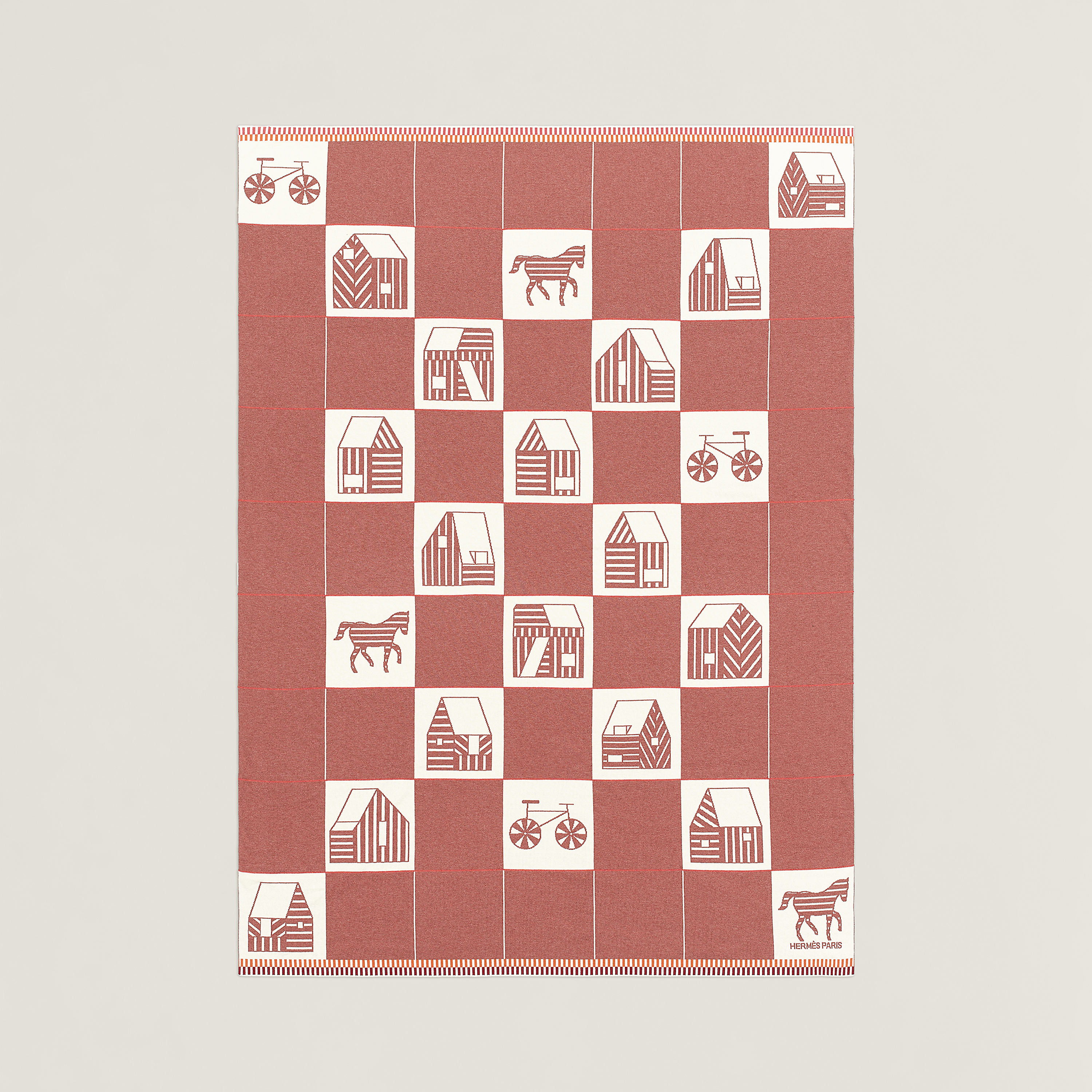 Les Cabanes blanket