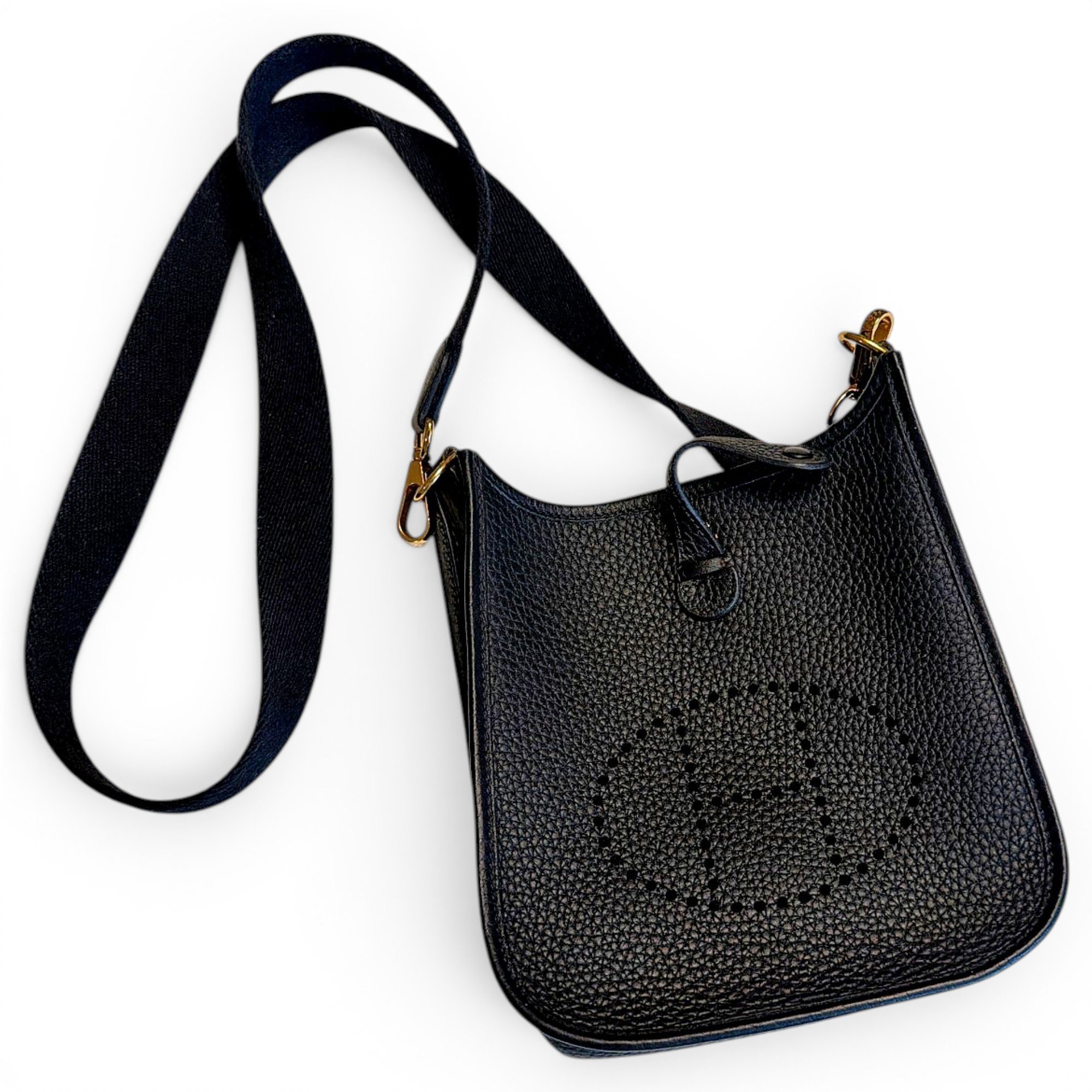 Evelyne leather crossbody bag
