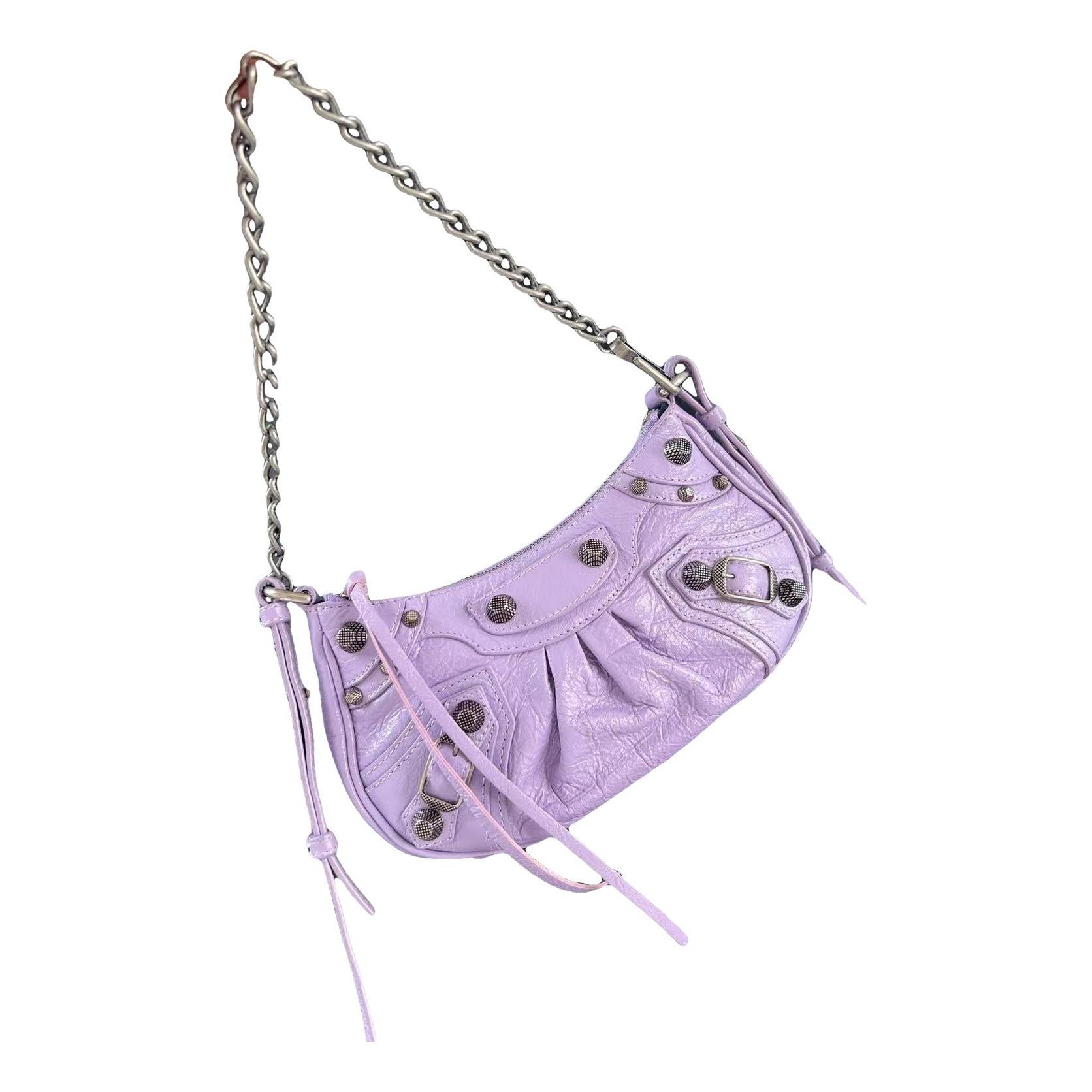 Le Cagole leather handbag