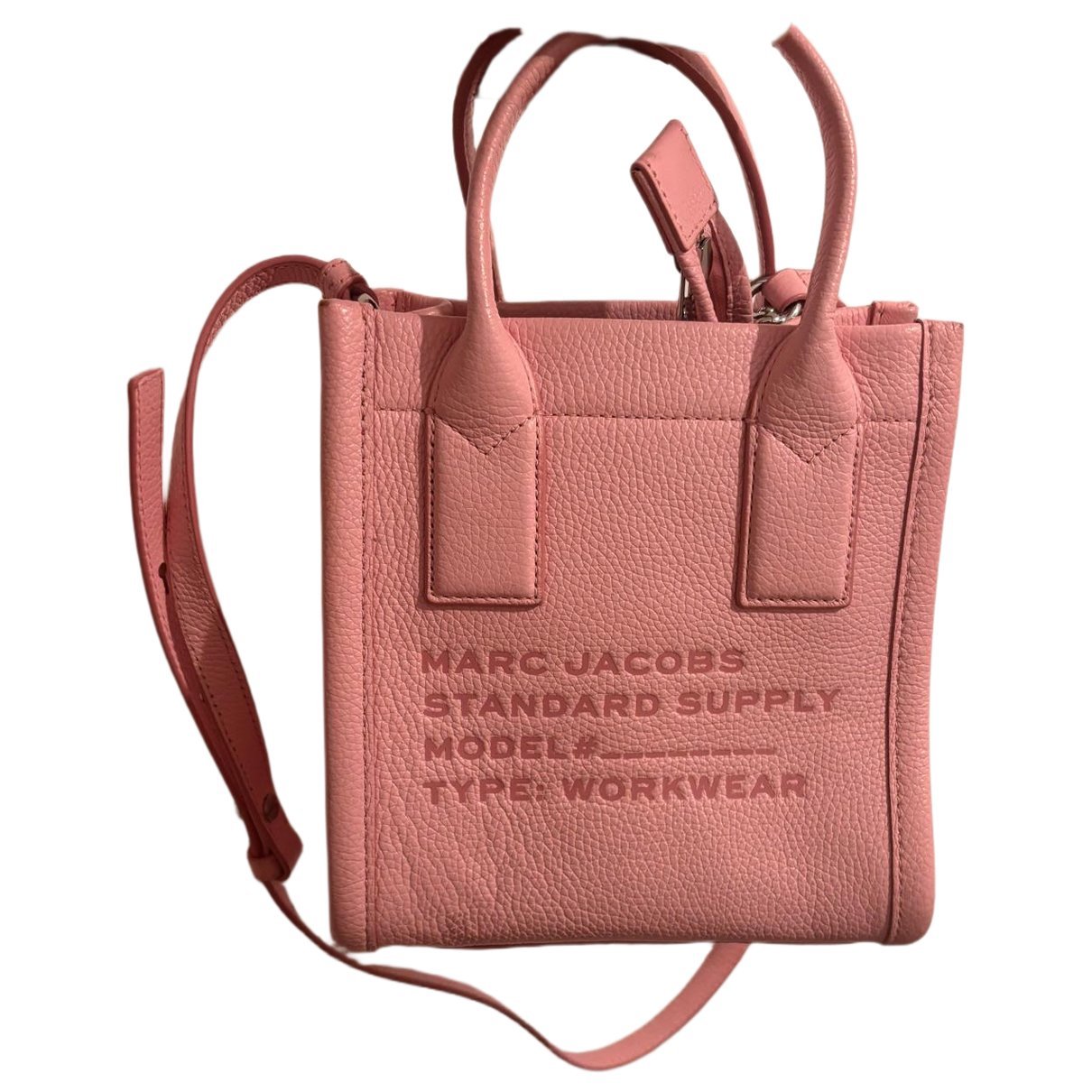 The Tag Tote leather tote