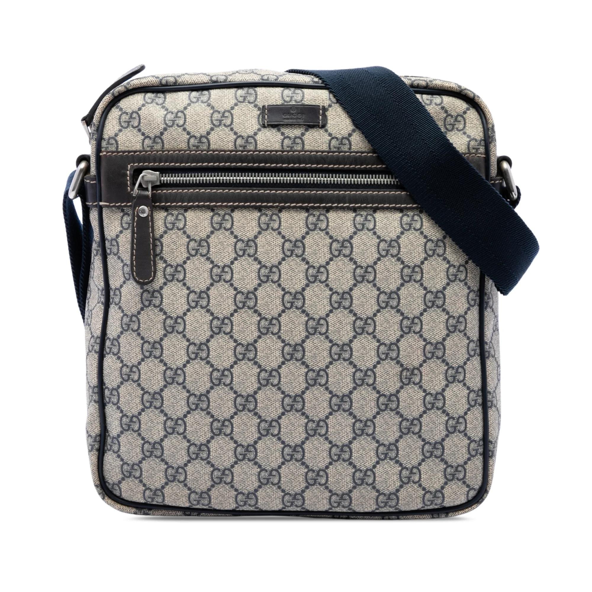 Gucci B leather crossbody bag