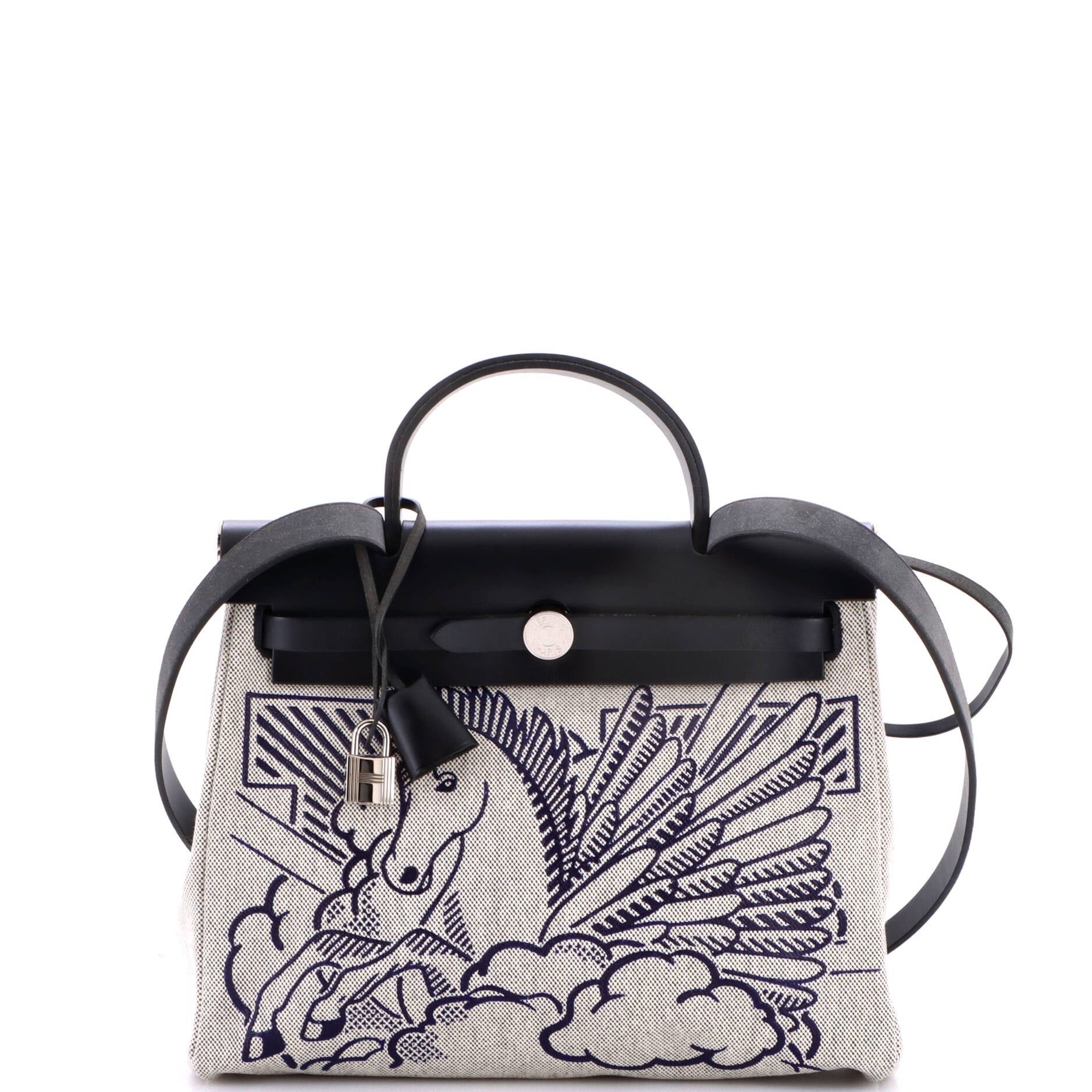 Herbag Zip Pegase Pop Toile and Leather 31