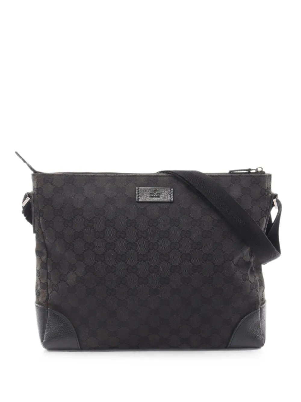 2000s GG canvas shoulder bag
