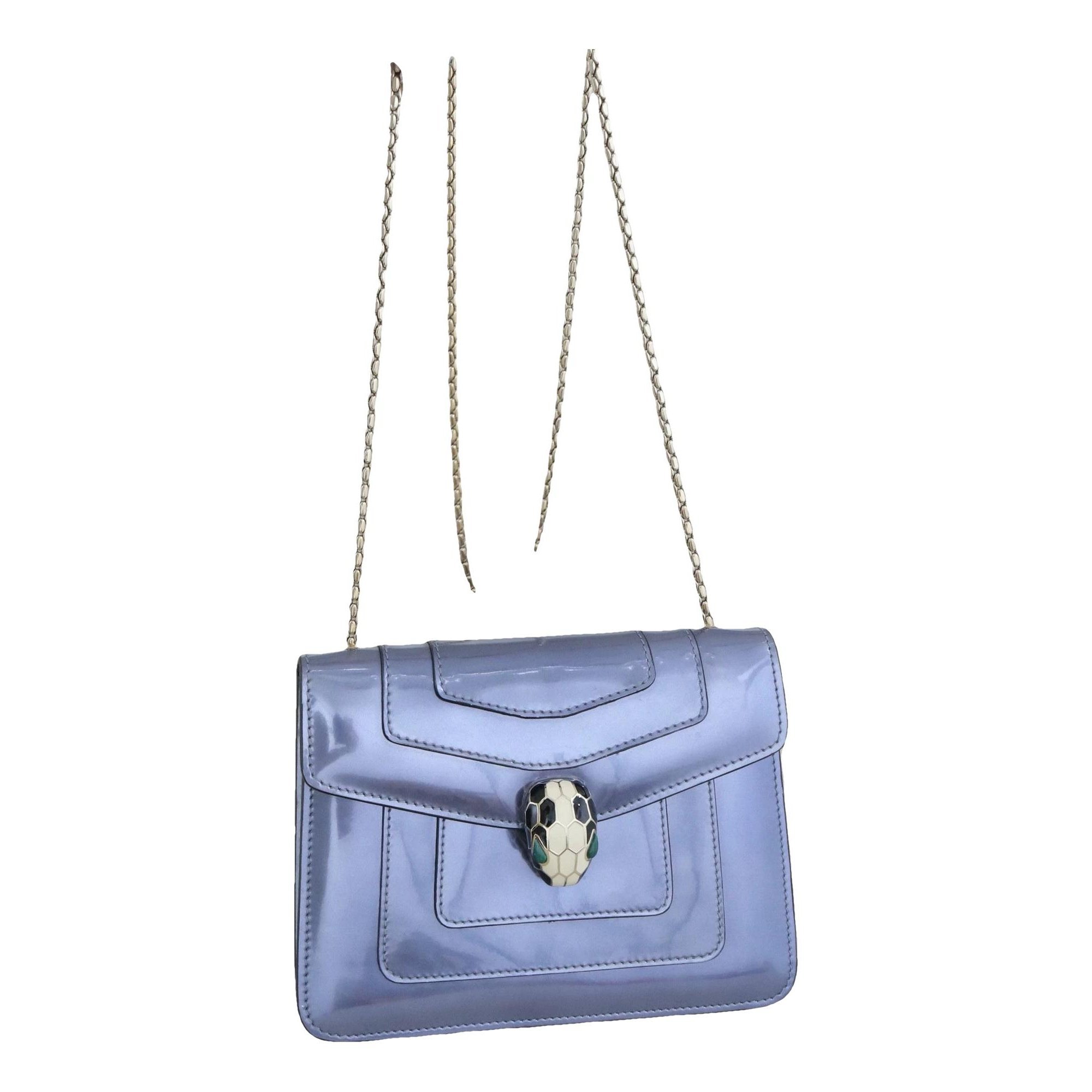 Serpenti leather handbag