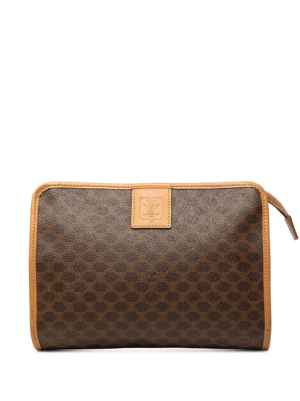 1980-1990 Macadam Coated Canvas clutch bag