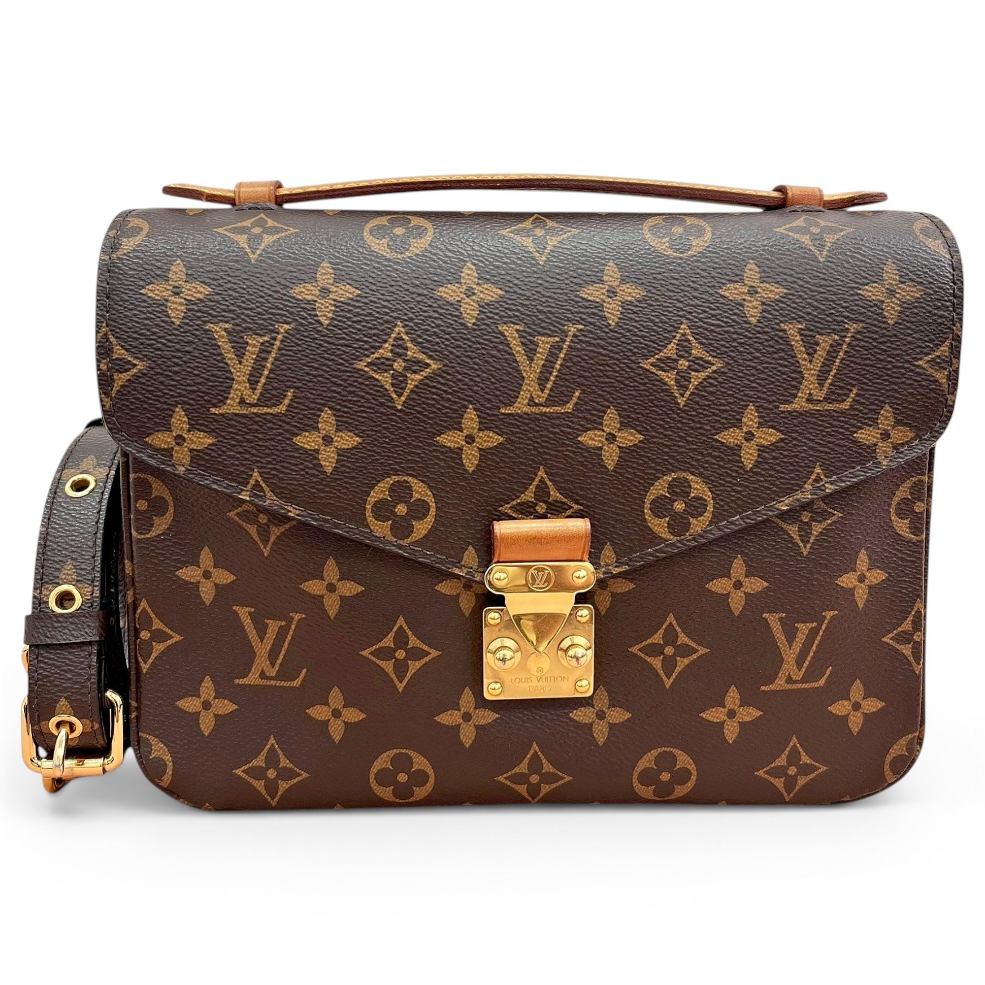 Metis leather handbag
