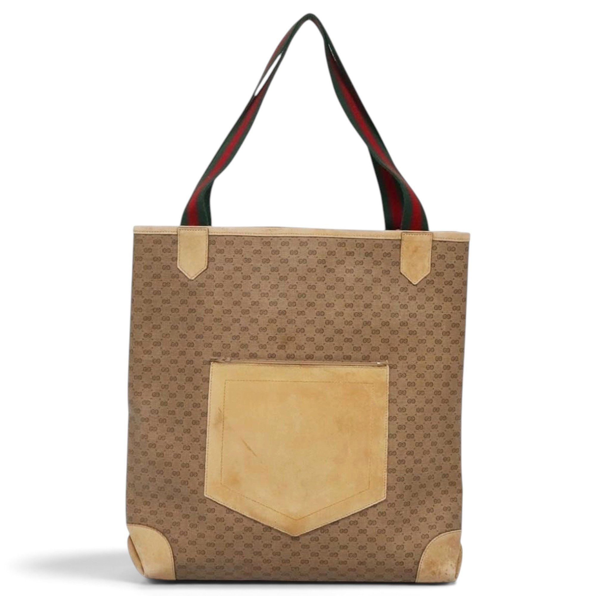 Leather tote
