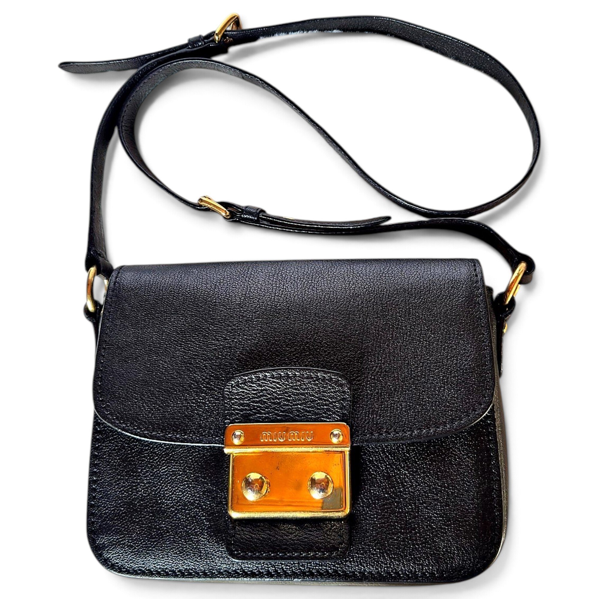 Leather crossbody bag