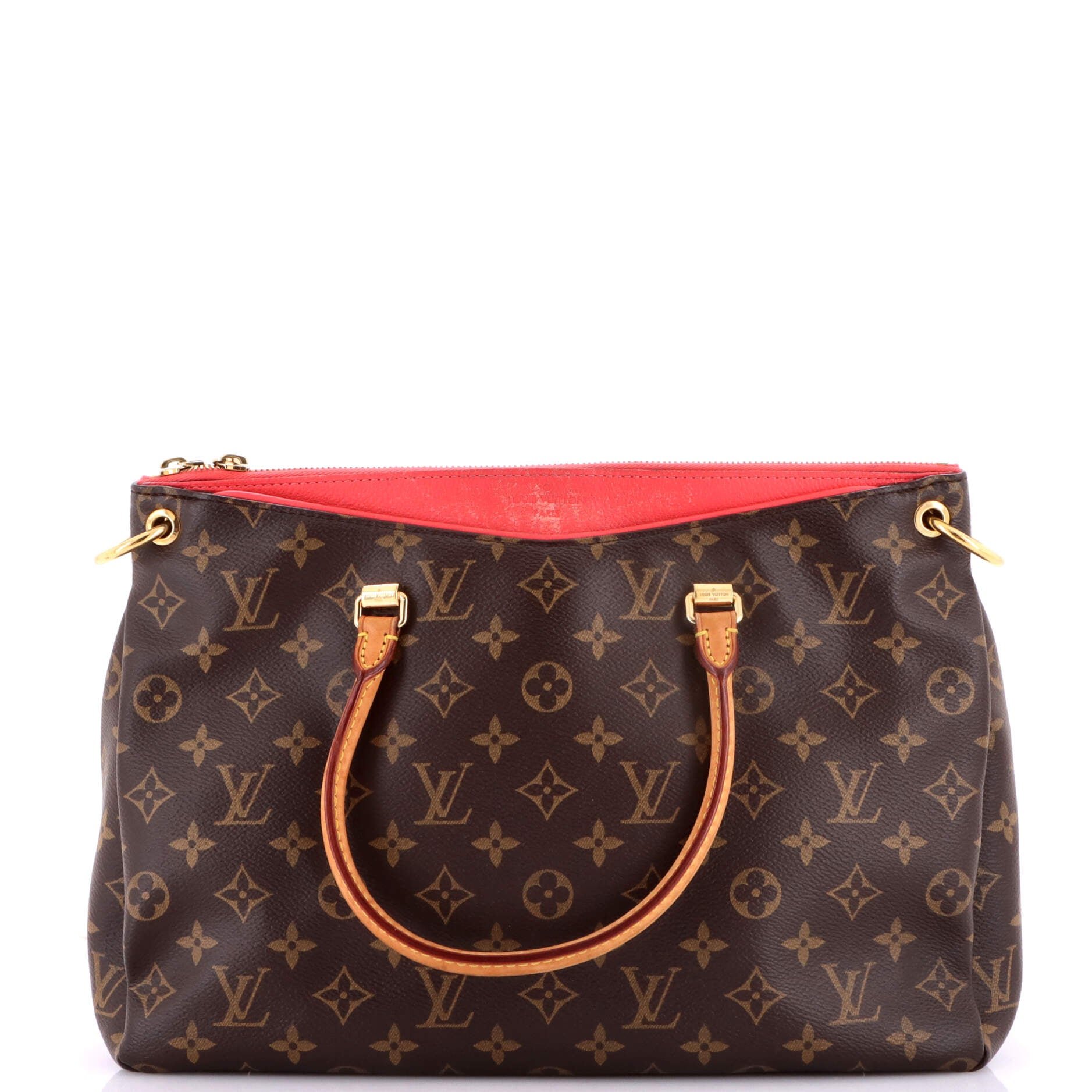 Pallas Tote Monogram Canvas with Leather