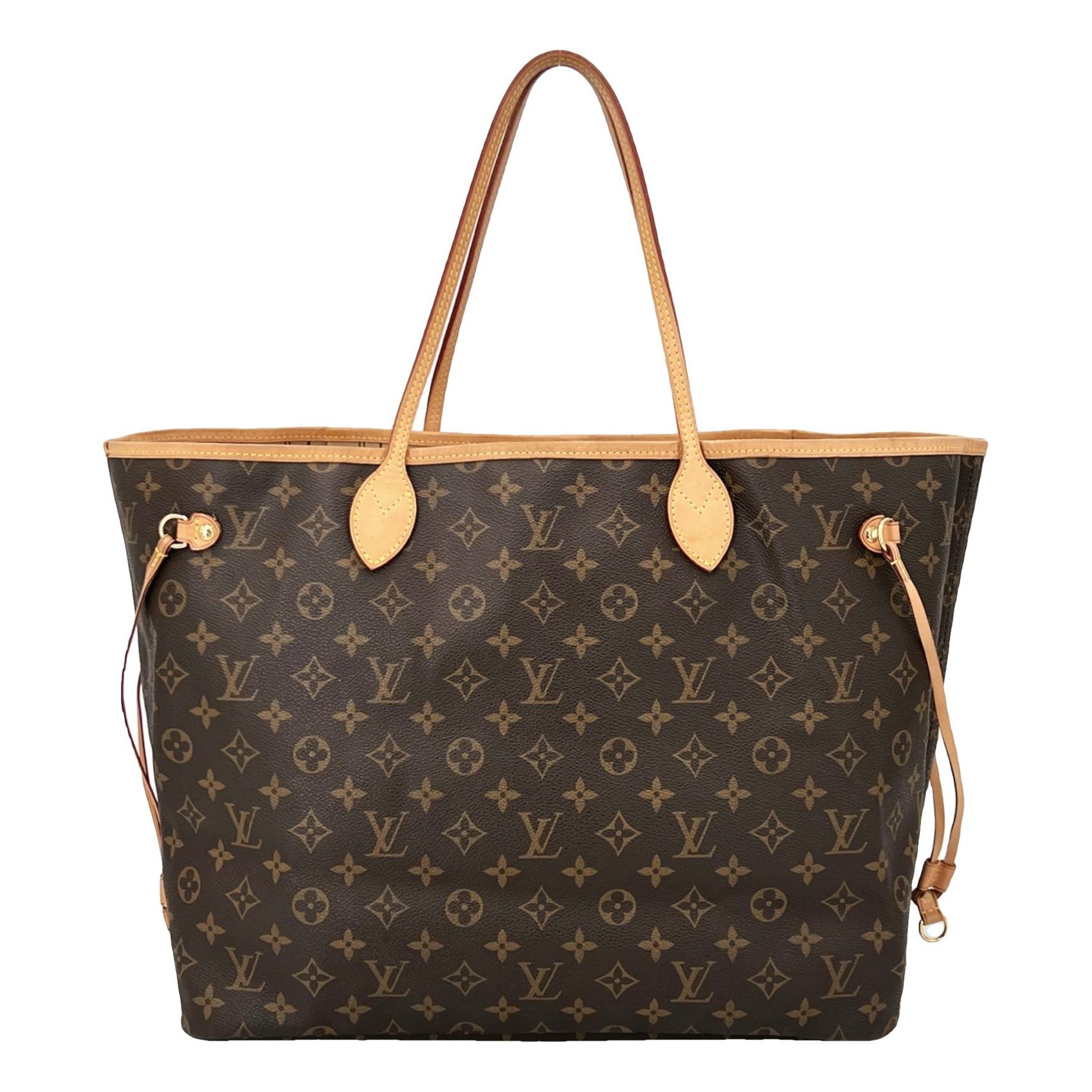 Neverfull leather tote