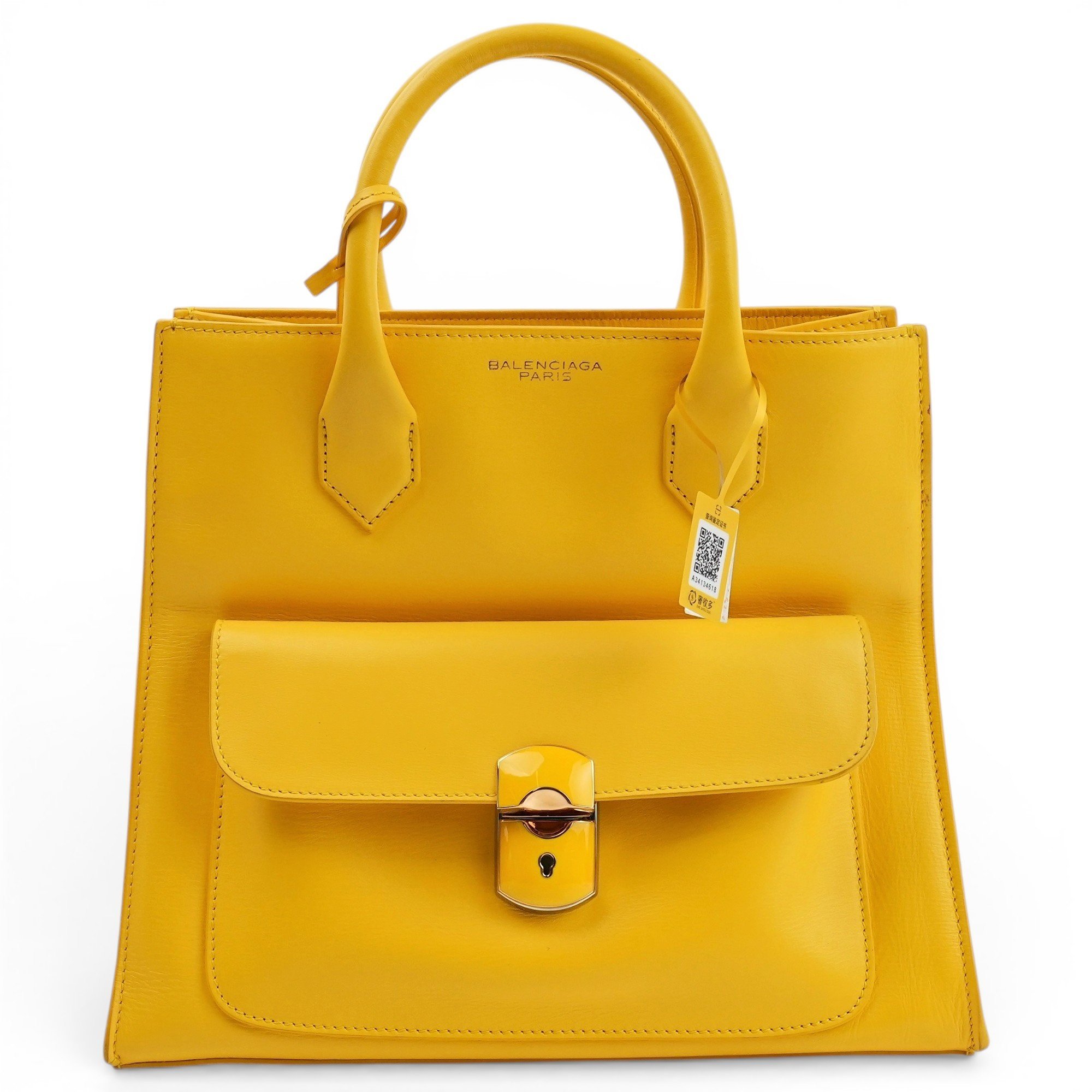 Leather handbag