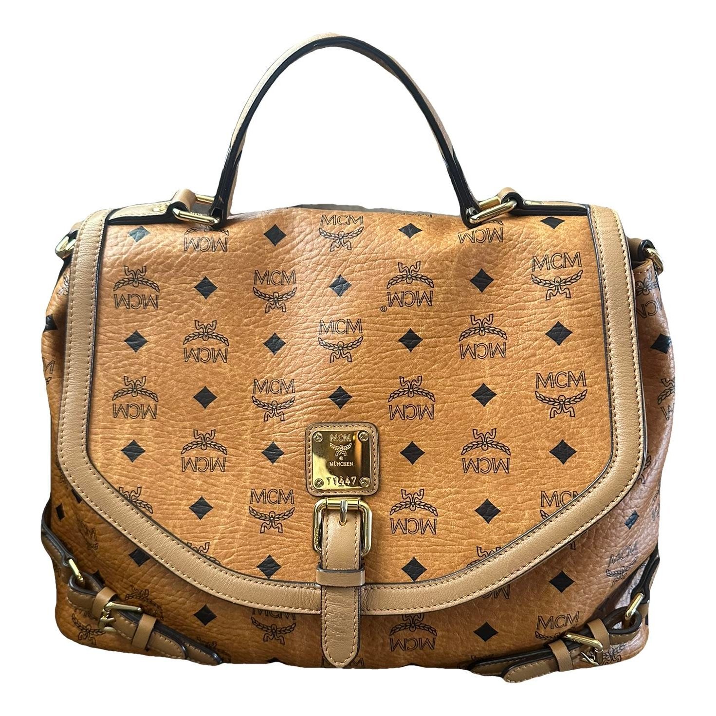 Leather crossbody bag