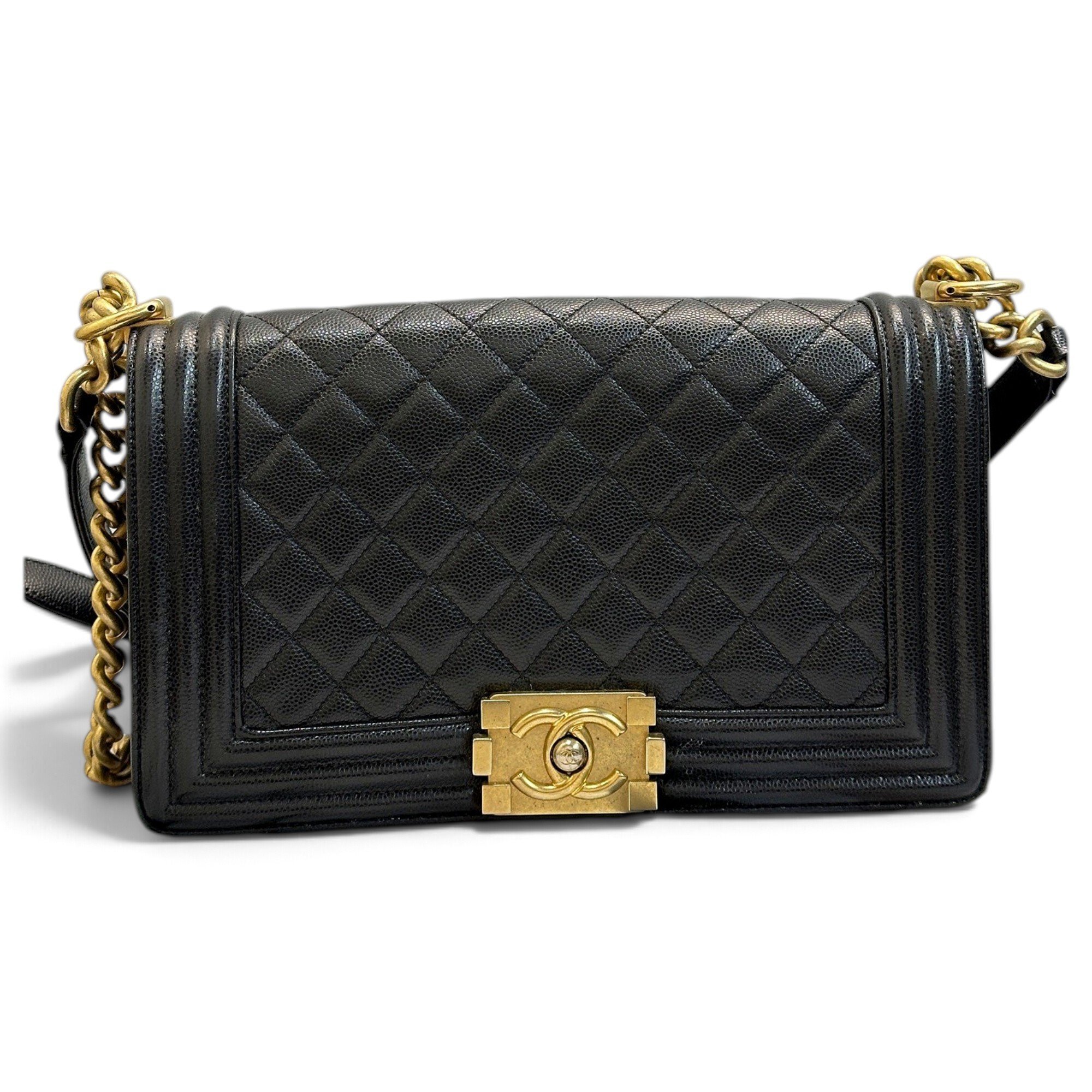 Boy leather crossbody bag