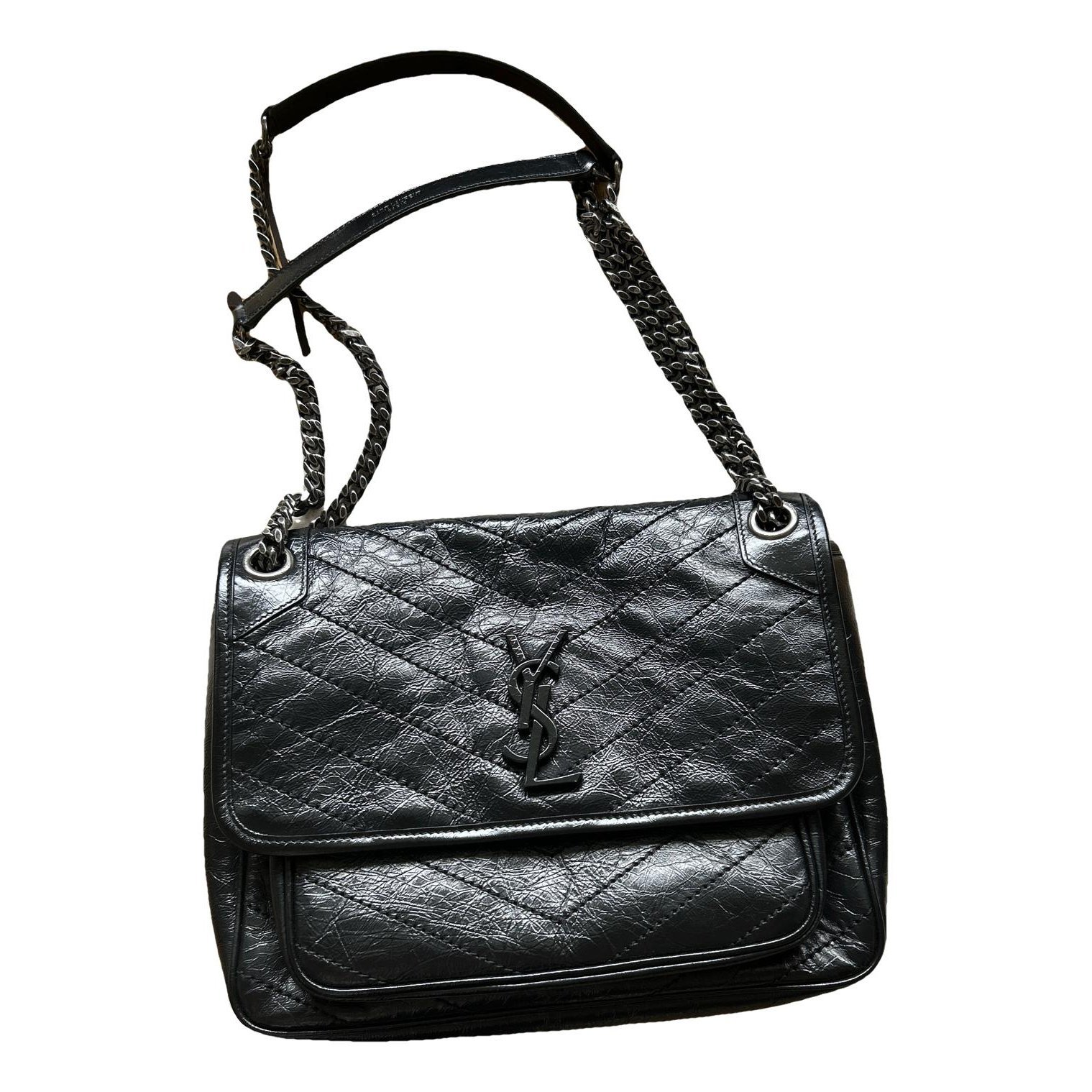 Niki leather crossbody bag