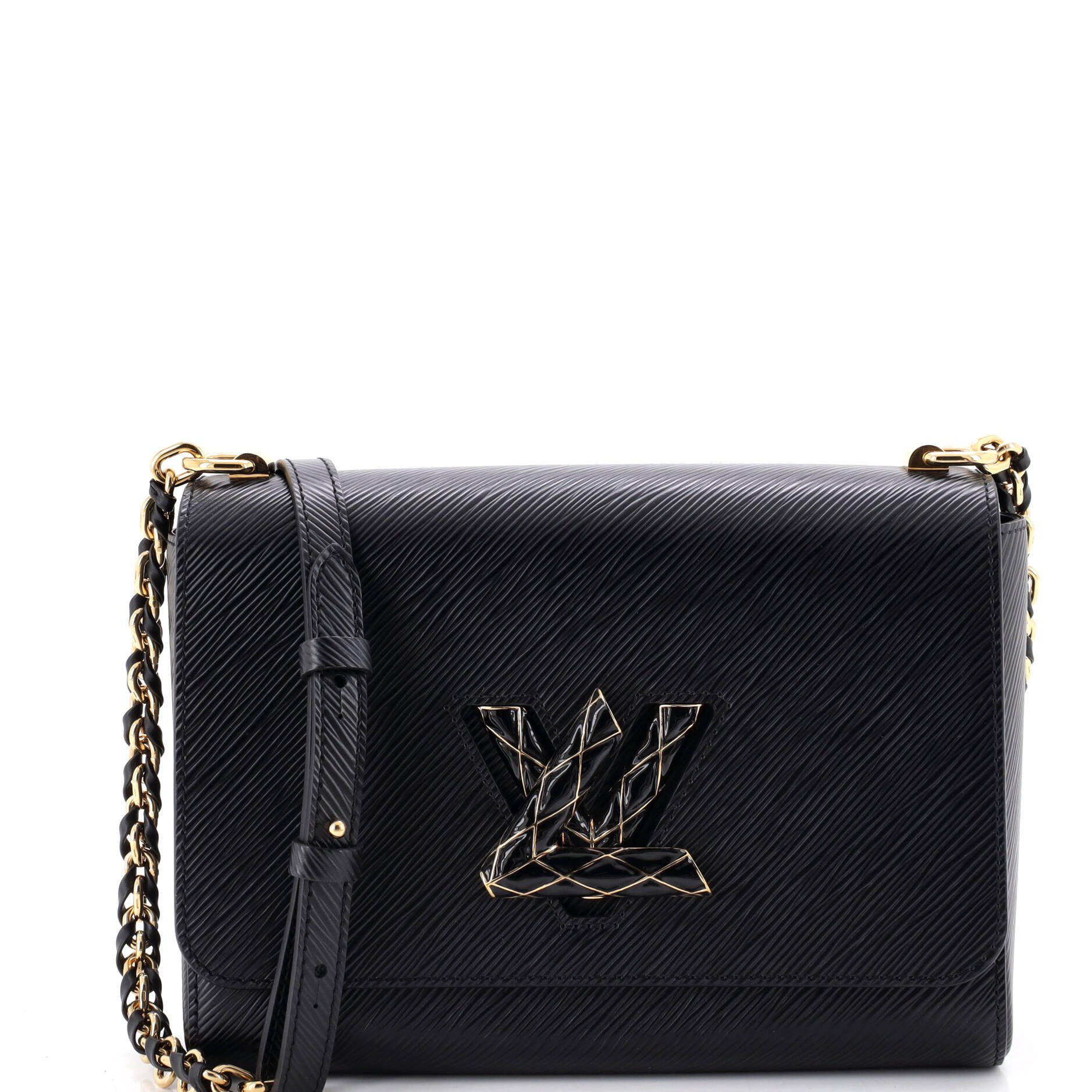 Twist Handbag Epi Leather with Quilted Hardware MM