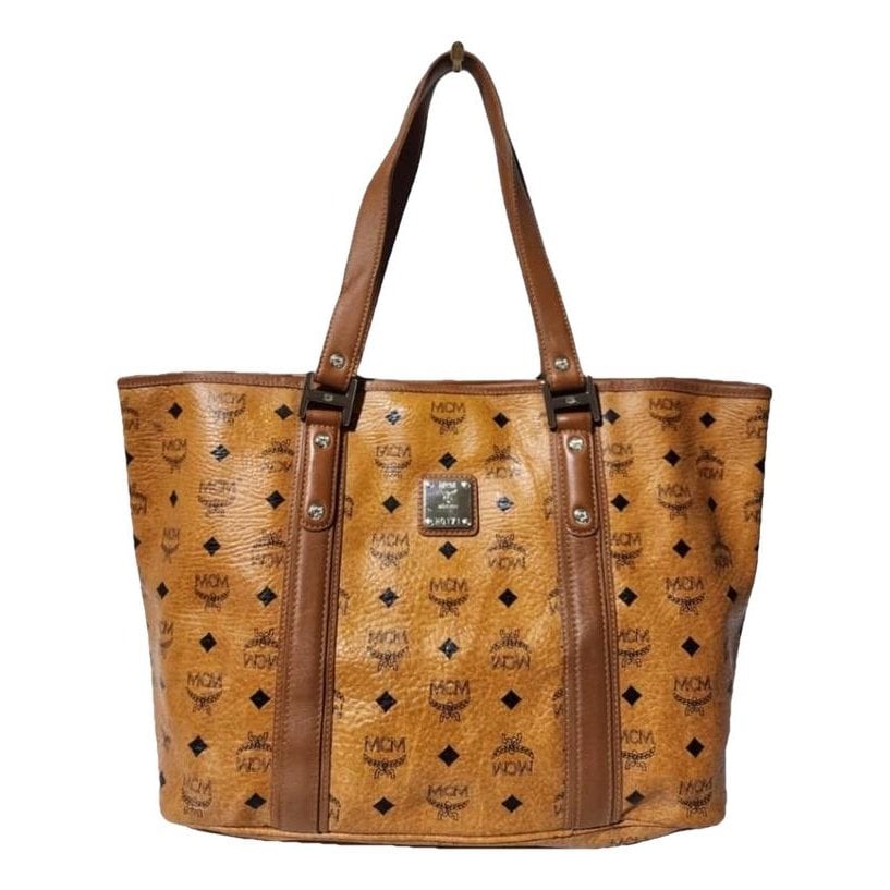 Leather tote