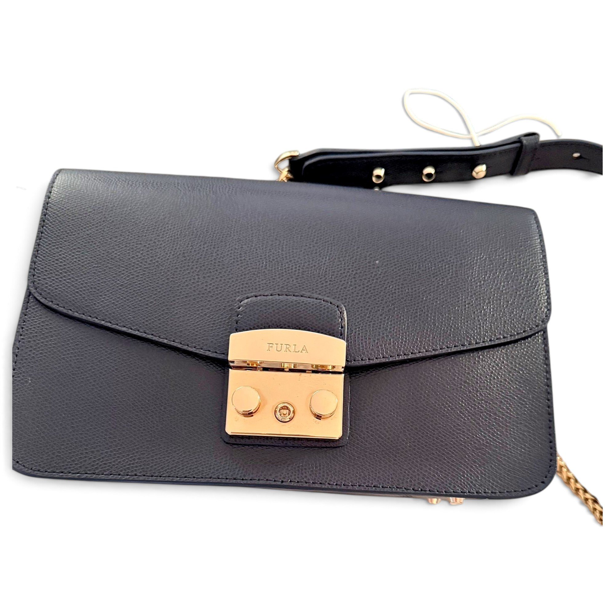 Metropolis leather handbag