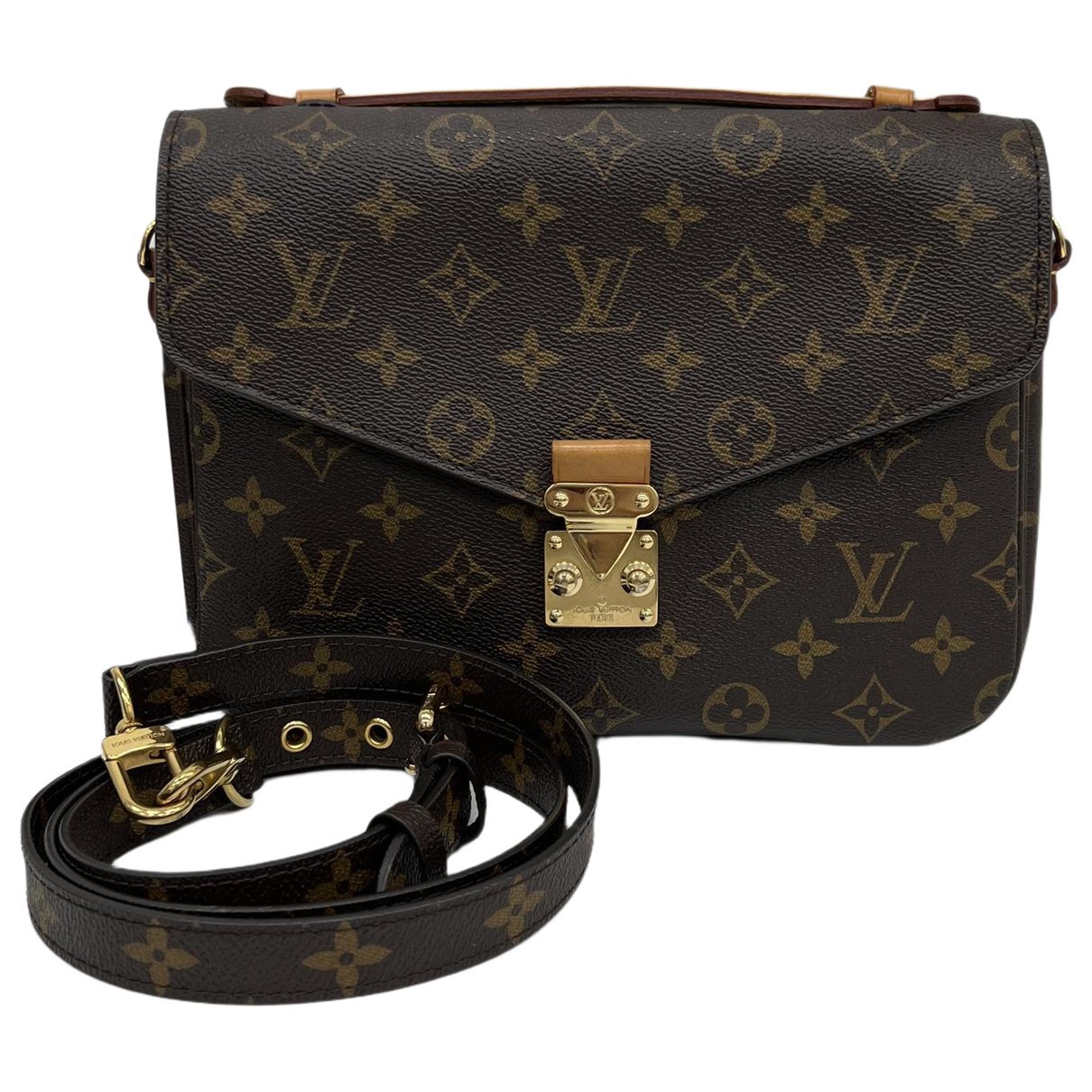Metis leather handbag