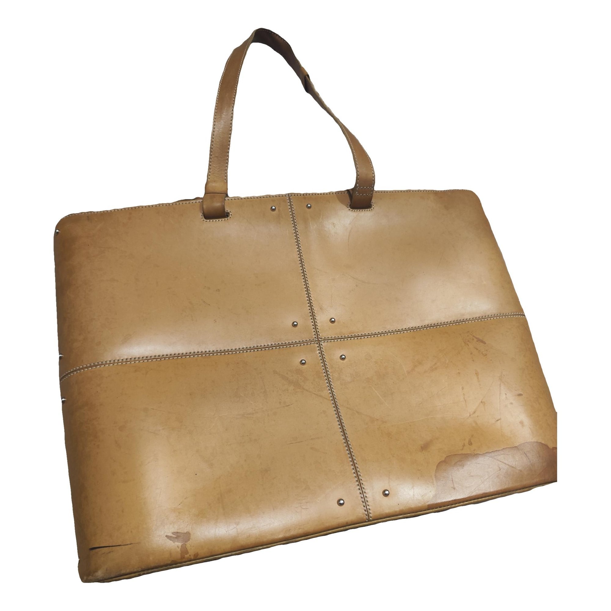 Tod's Shopping Media leather tote