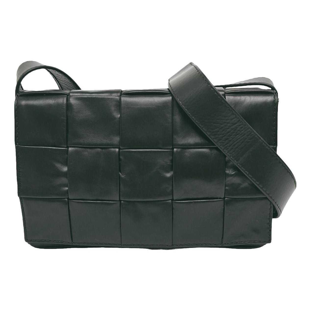 Brick Cassette leather handbag