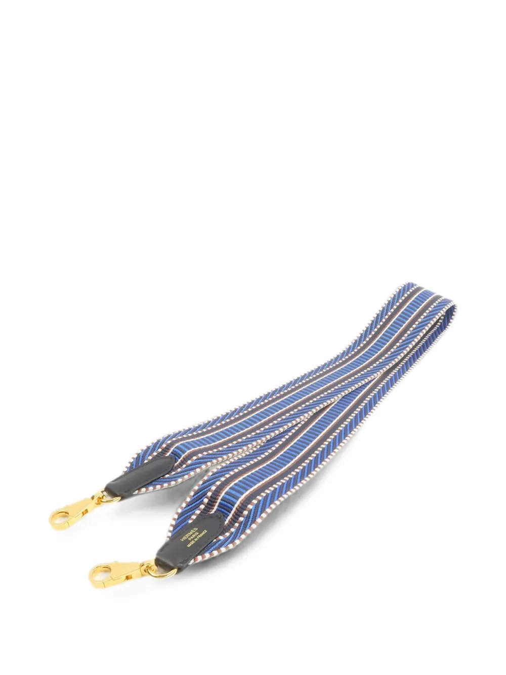 chevron-pattern bag strap