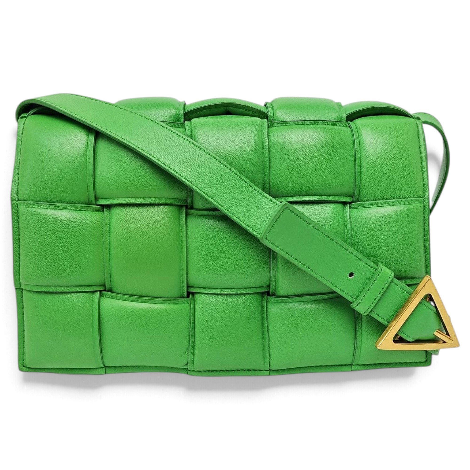 Cassette Padded leather crossbody bag