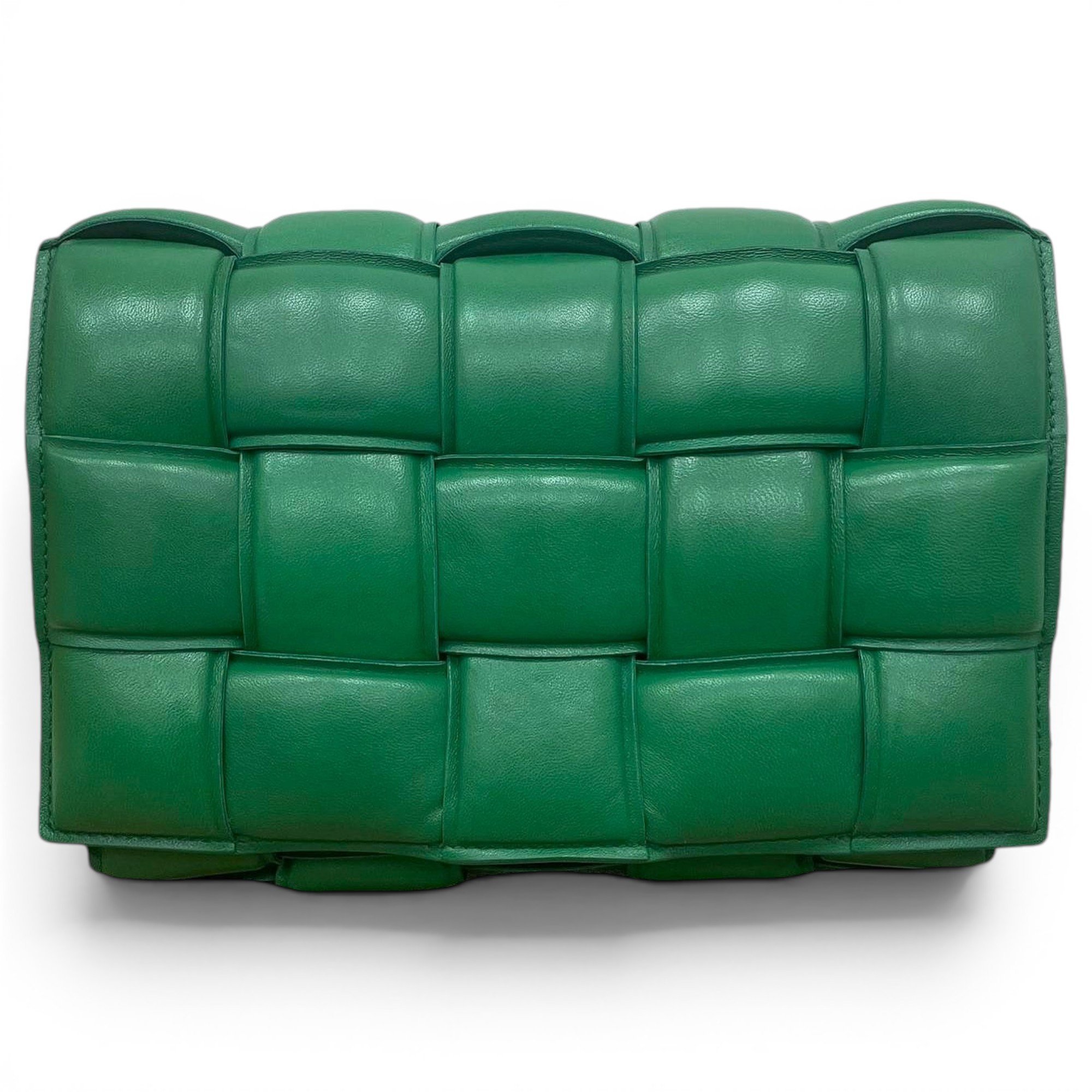 Cassette Padded leather handbag