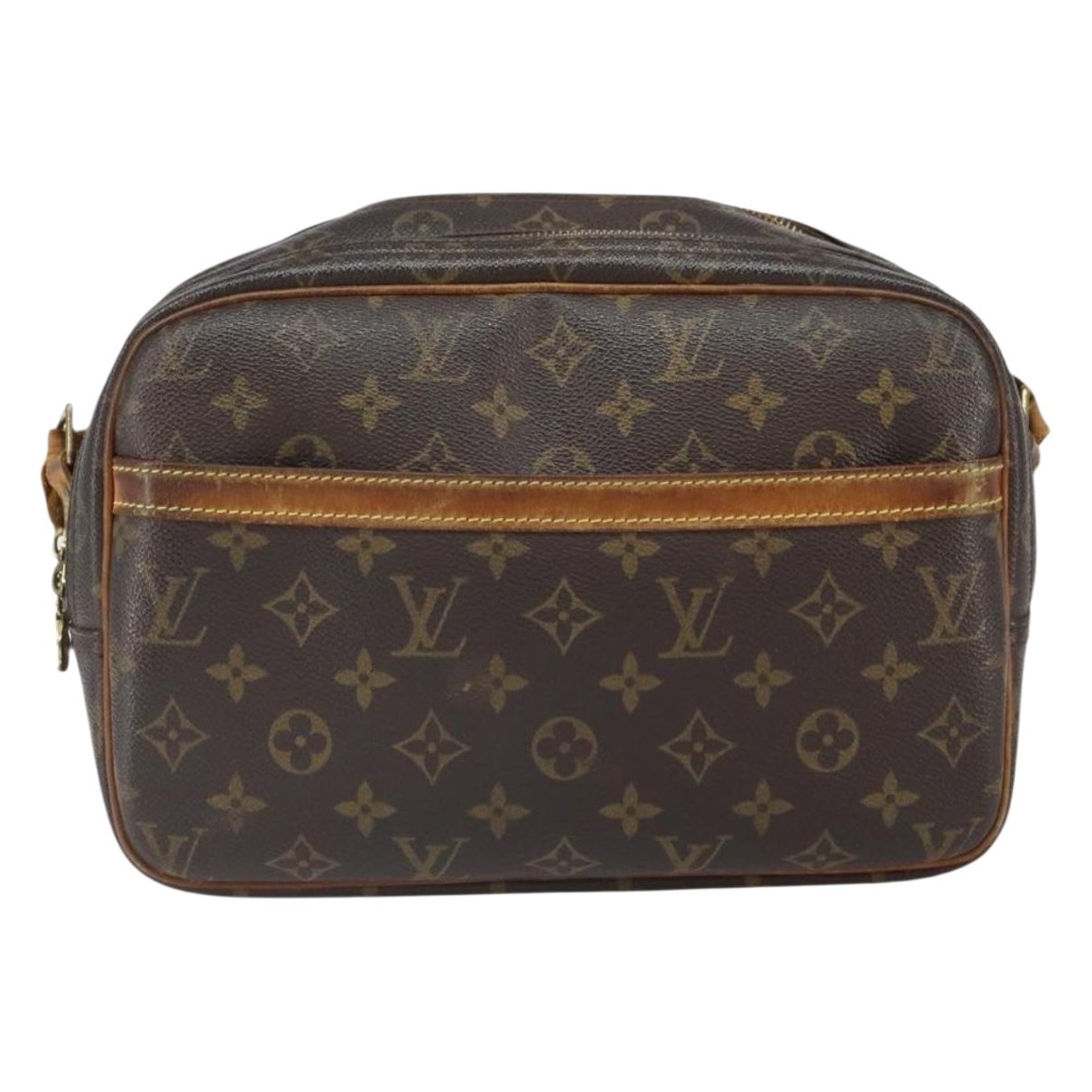 Reporter leather handbag