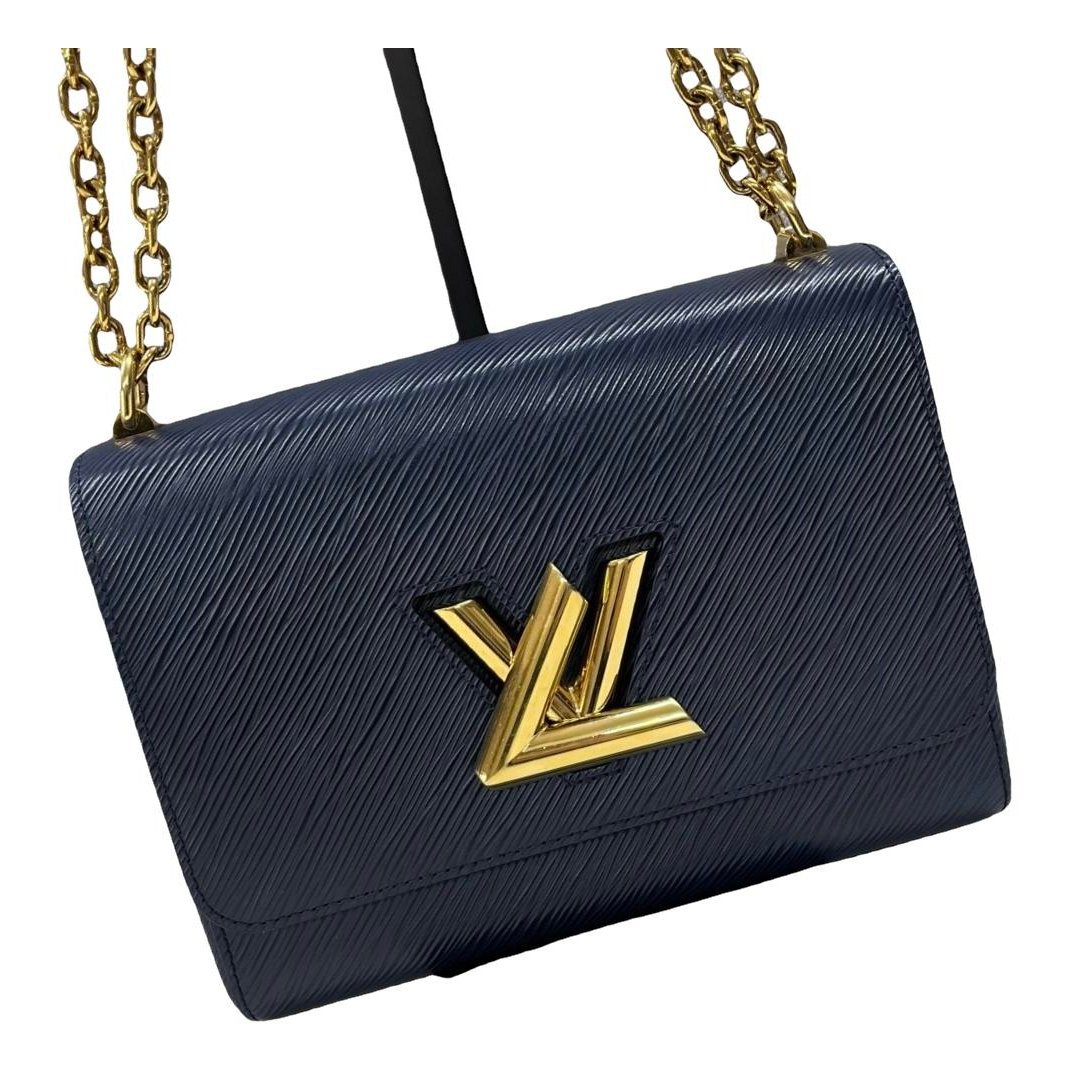 Twist leather handbag
